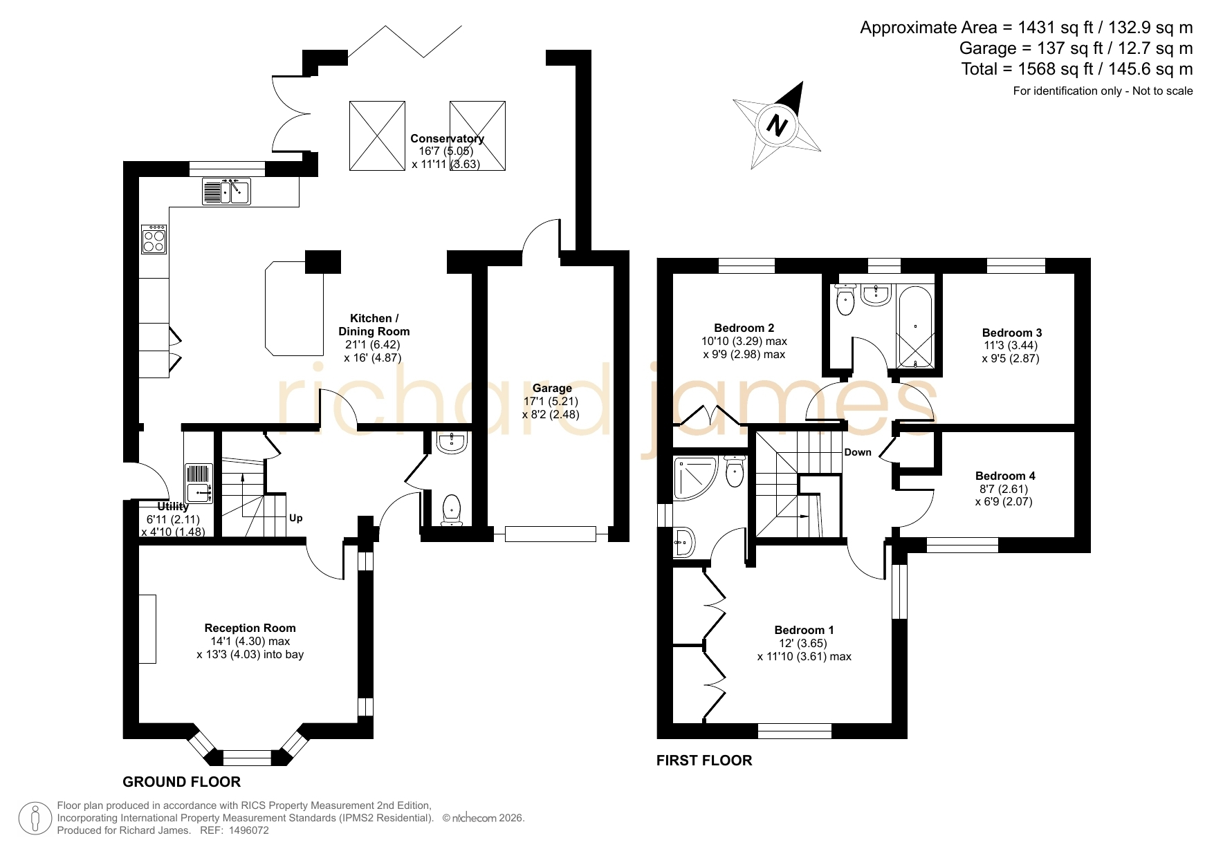 8, Lister Road, Wroughton floorplan