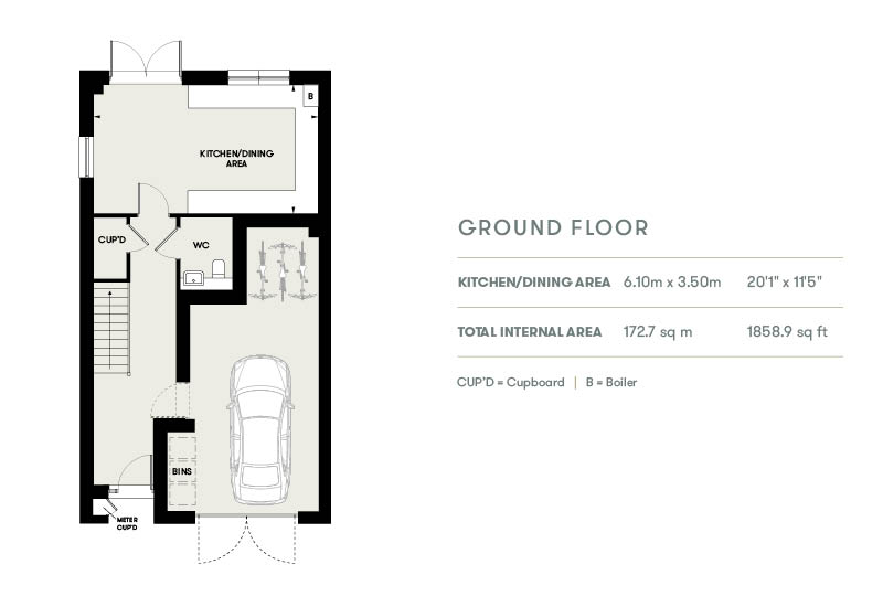 4 Bedrooms End terrace house for sale in Aura Development, Off Long Road, Trumpington, Cambridge CB2