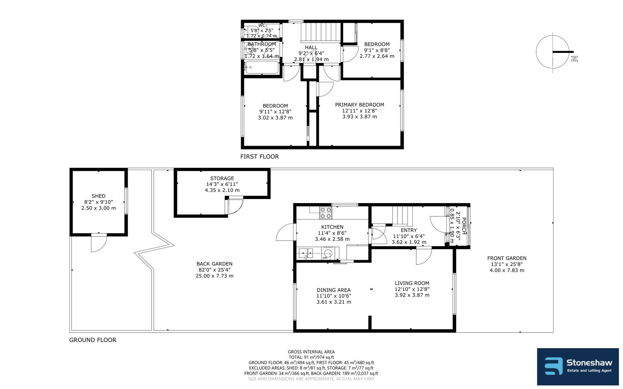 3 Woodshire Road, Dagenham floorplan