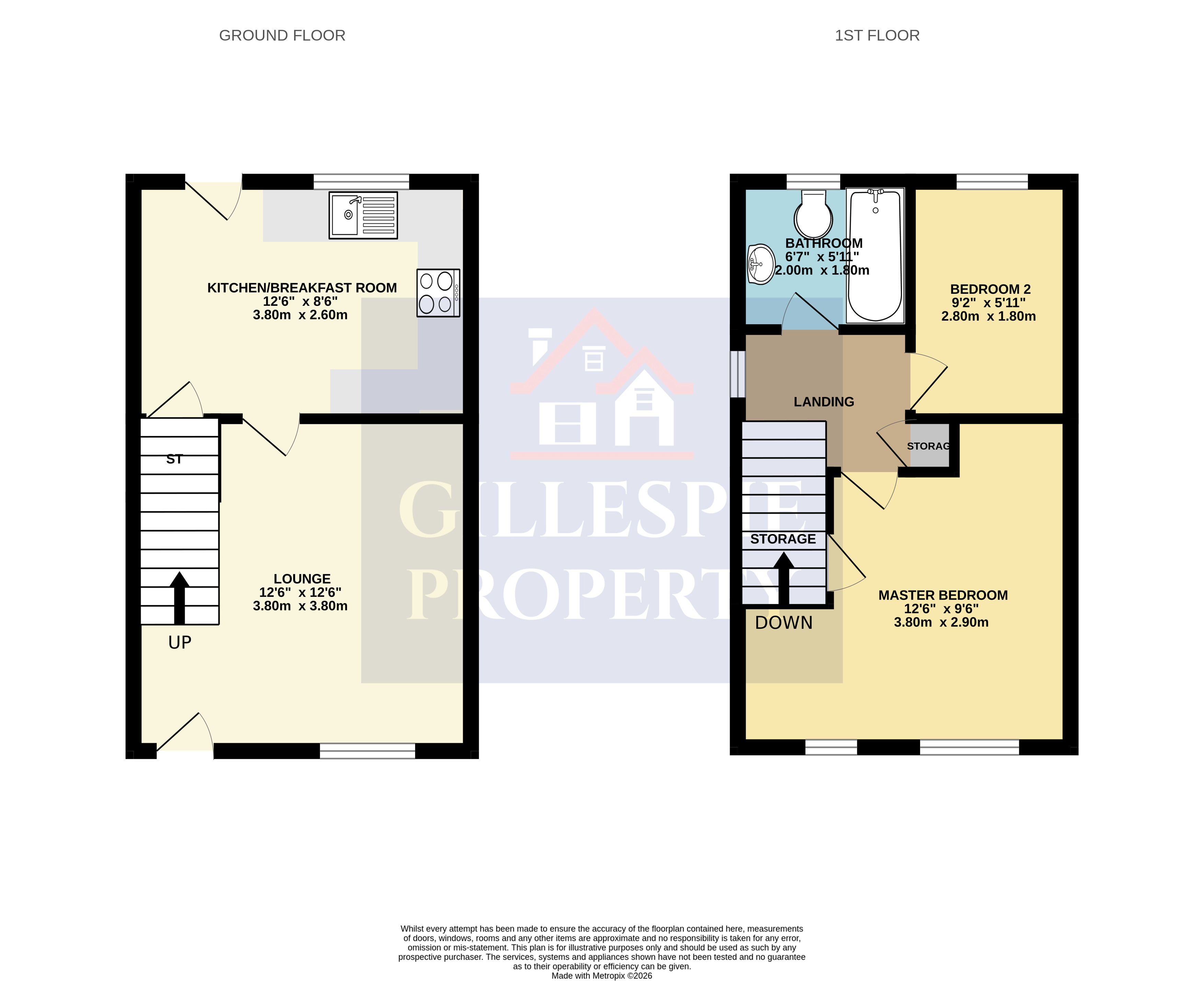 16, Sir William Wallace Court, Larbert floorplan