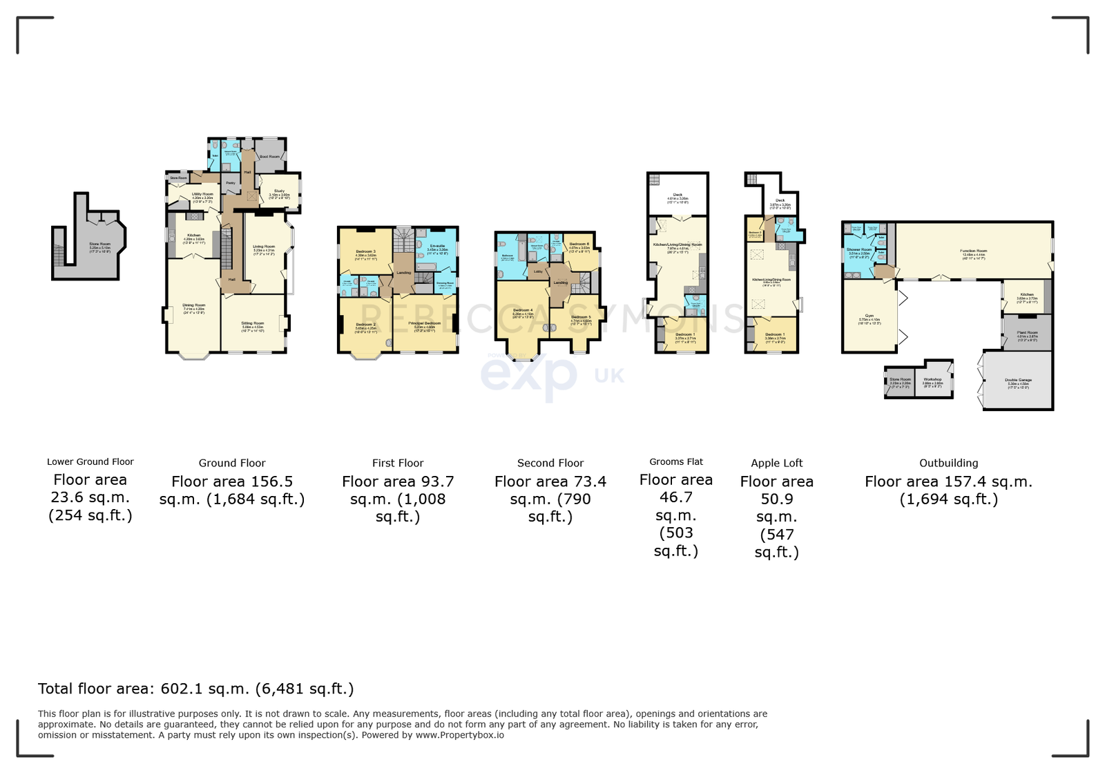 Glen Lodge, Hawkcombe, Minehead floorplan