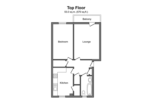 Hitchin Close, Romford floorplan
