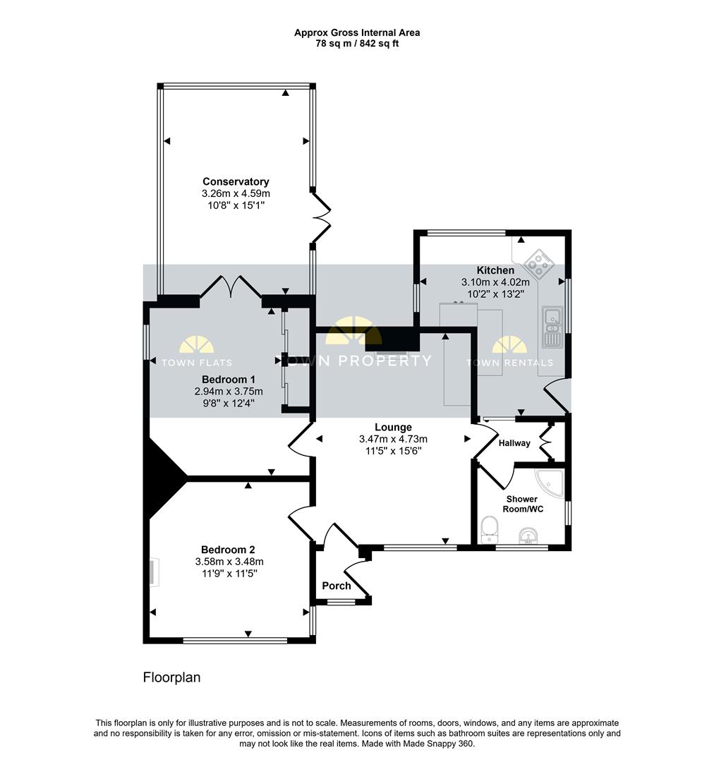Merrow, Dittons Road, Polegate floorplan
