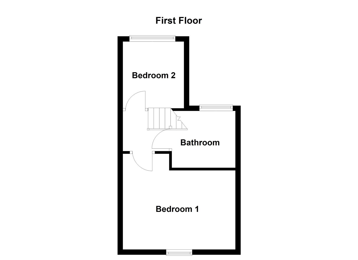 3, Sharon Cottages, Ossett floorplan