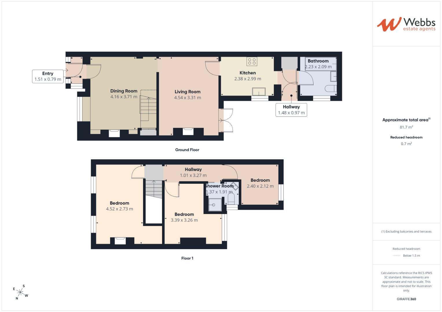 Rawnsley Road, Cannock floorplan