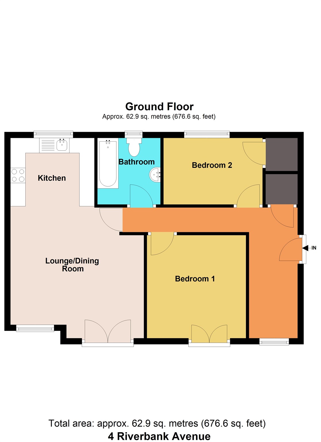 4, Riverbank Avenue, Newport floorplan