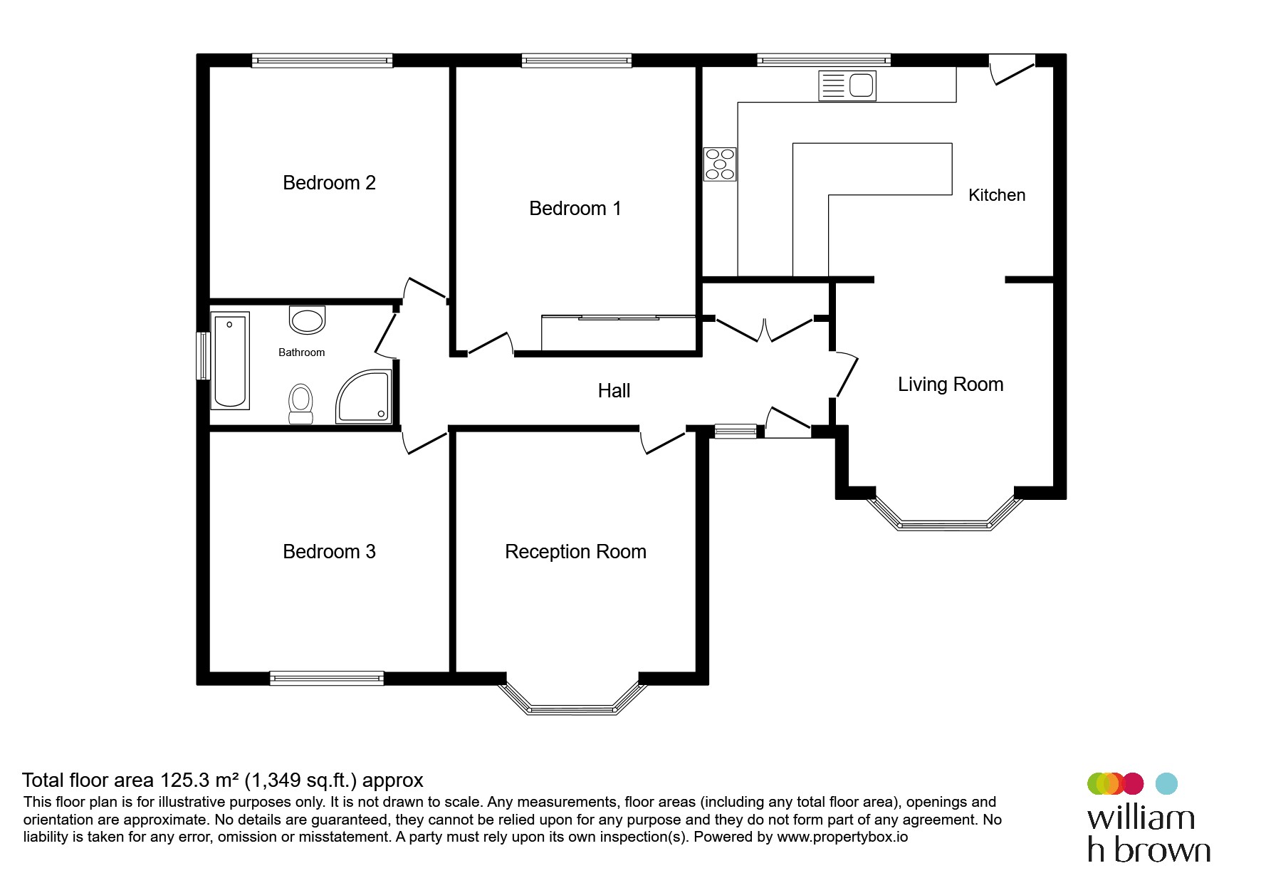 114, Womersley Road, Knottingley floorplan