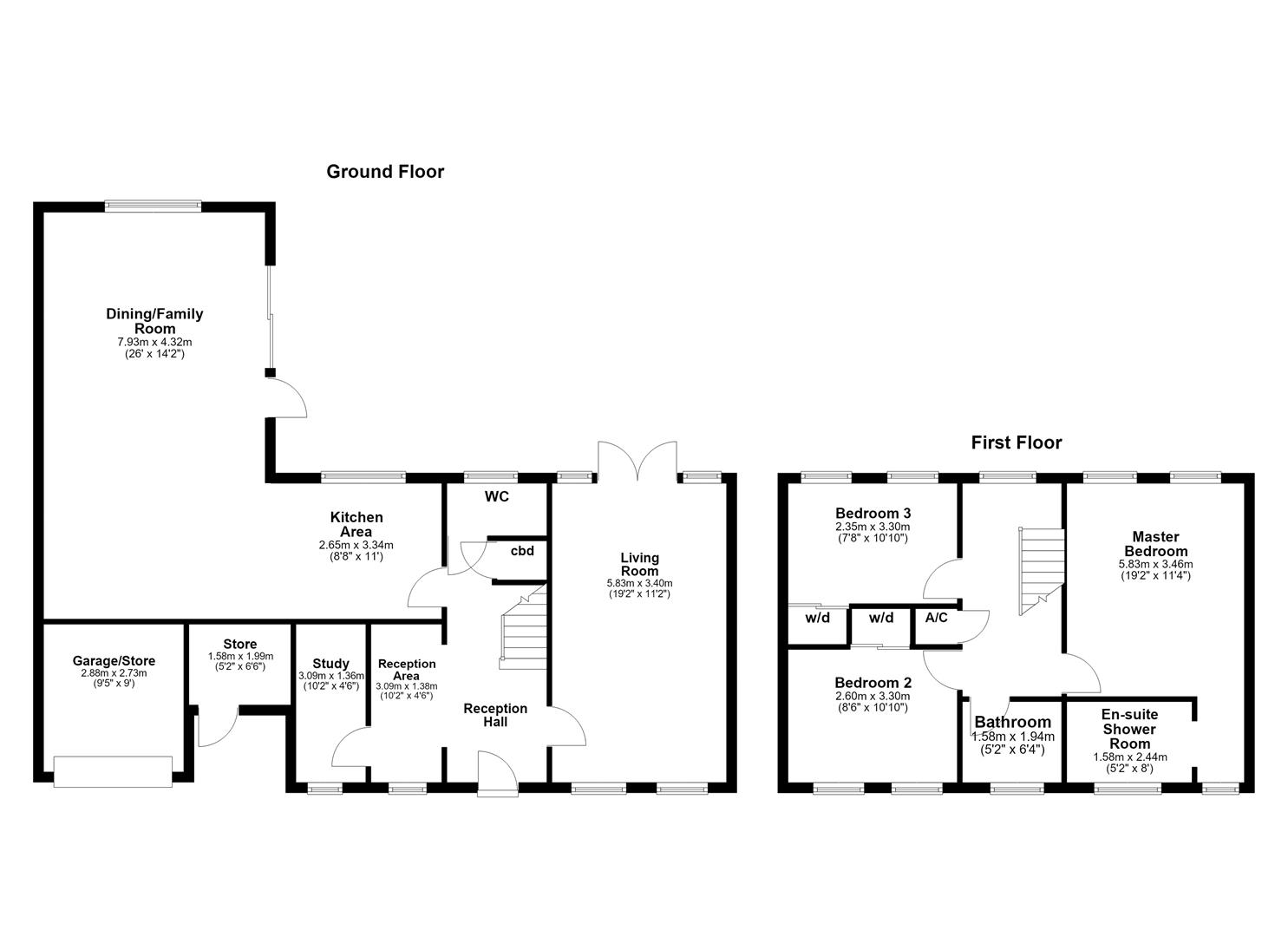 10, Kingsbrook, Corby floorplan