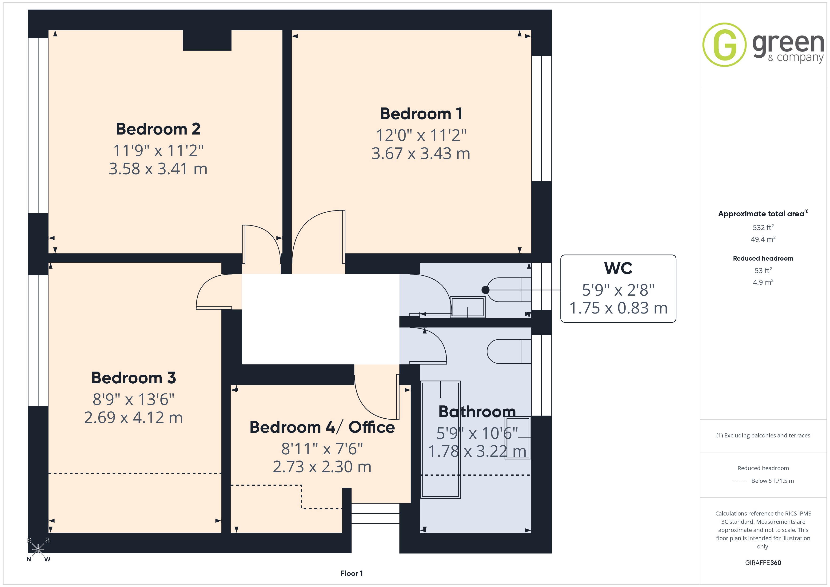 11, Longleat, Birmingham floorplan
