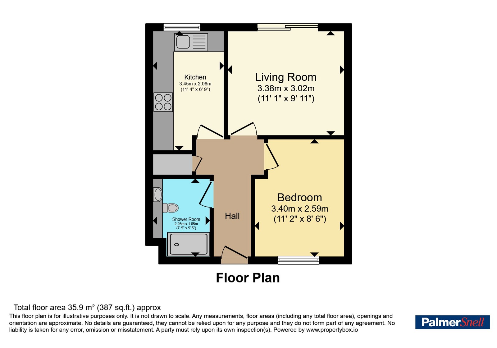 19, Tor Close, Somerset floorplan