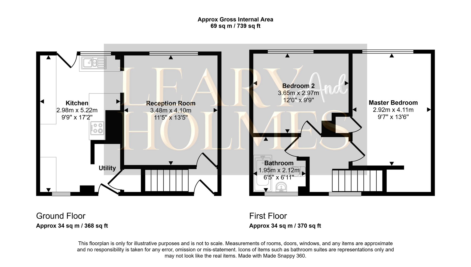29 Bunyan Avenue, South Shields floorplan