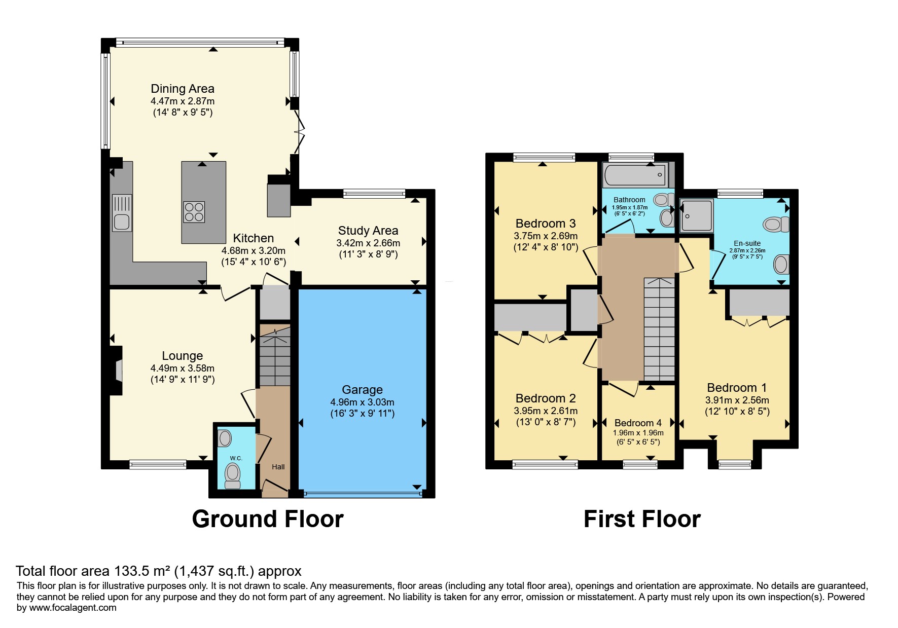 46, The Oaks, Burgess Hill floorplan