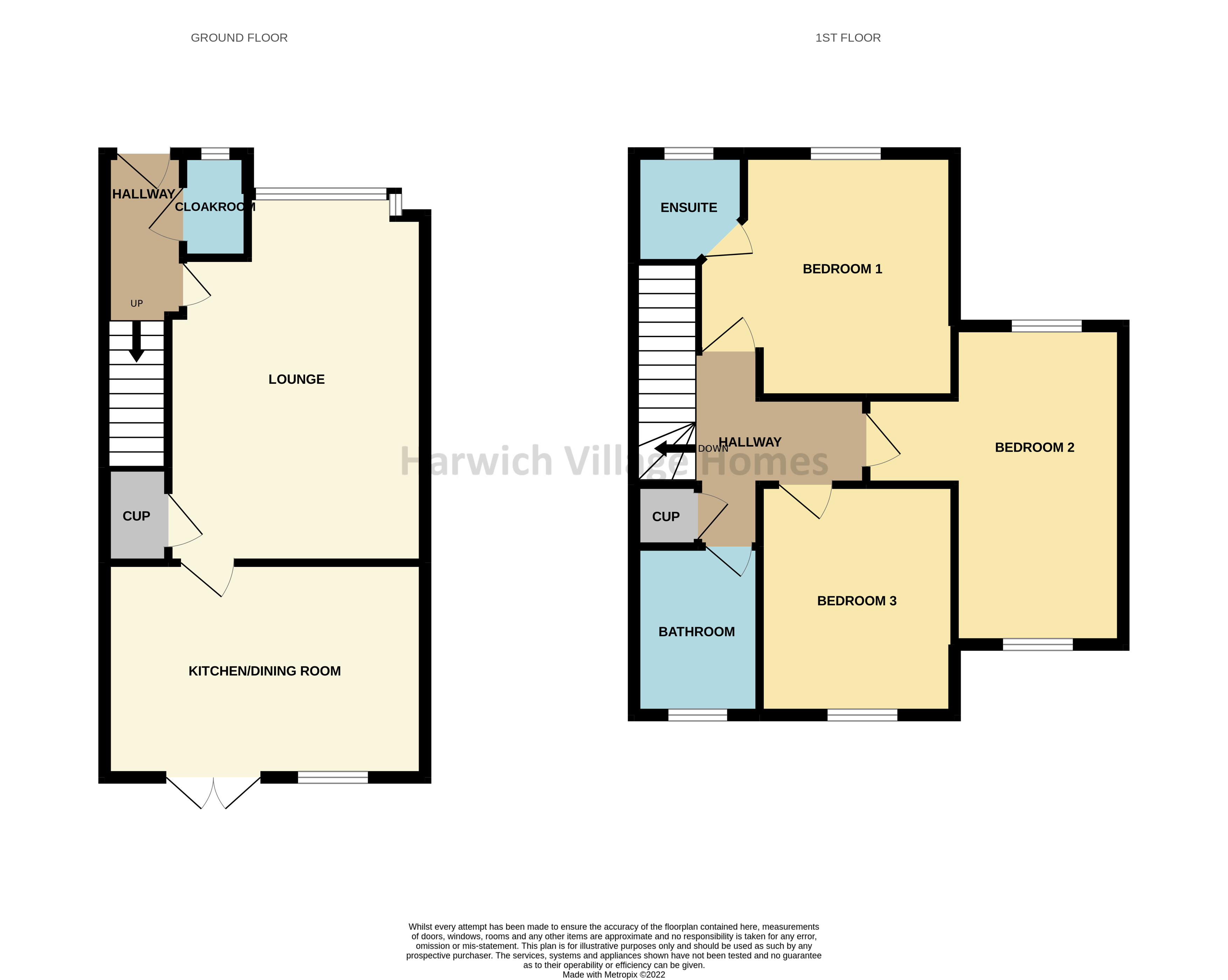 Williamsburg Avenue, Harwich, Essex CO12, 3 bedroom terraced house for