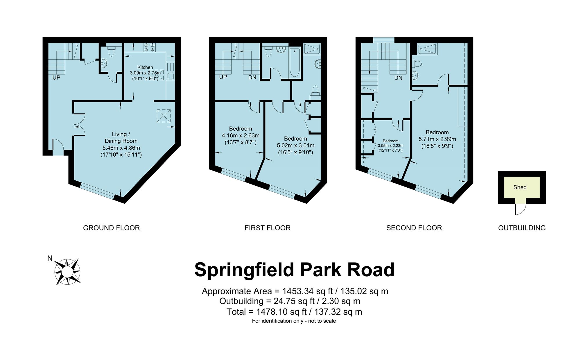 9 Springfield Park Gate Springfield Park Road, Horsham floorplan