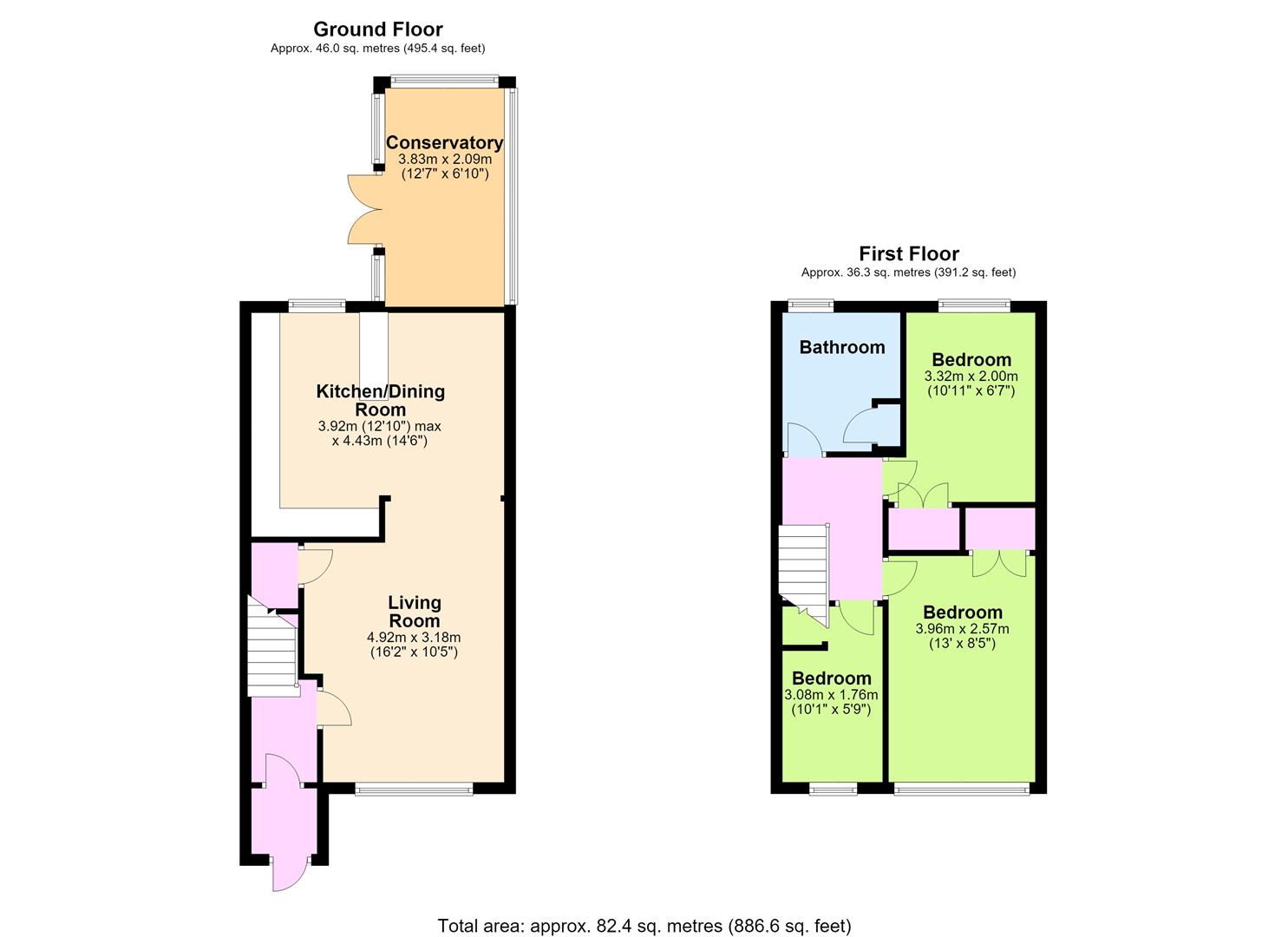 17, Highclere Way, Worthing floorplan