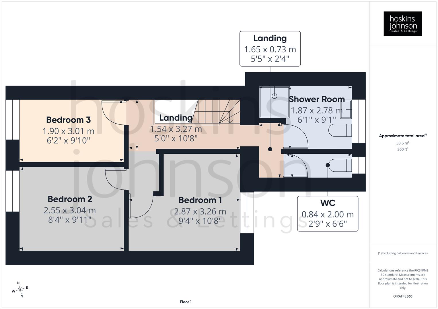 4, Howell Street, Pontypridd floorplan
