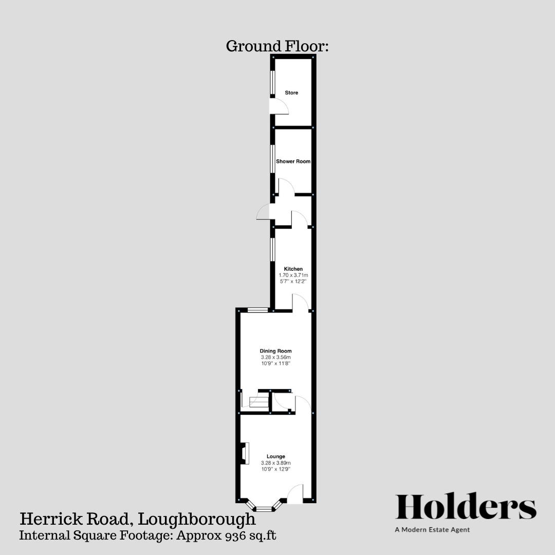 124, Herrick Road, Loughborough floorplan