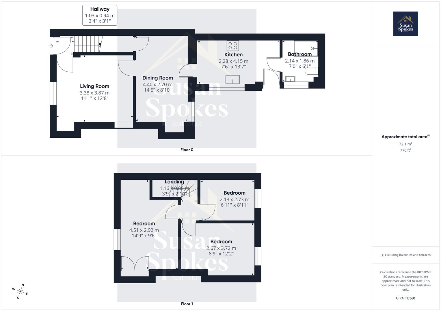 27, Ebor Street, South Shields floorplan
