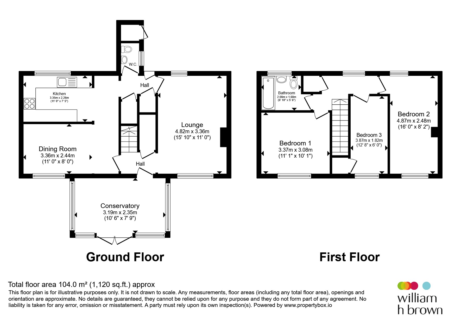 114, Manor Estate, Doncaster floorplan