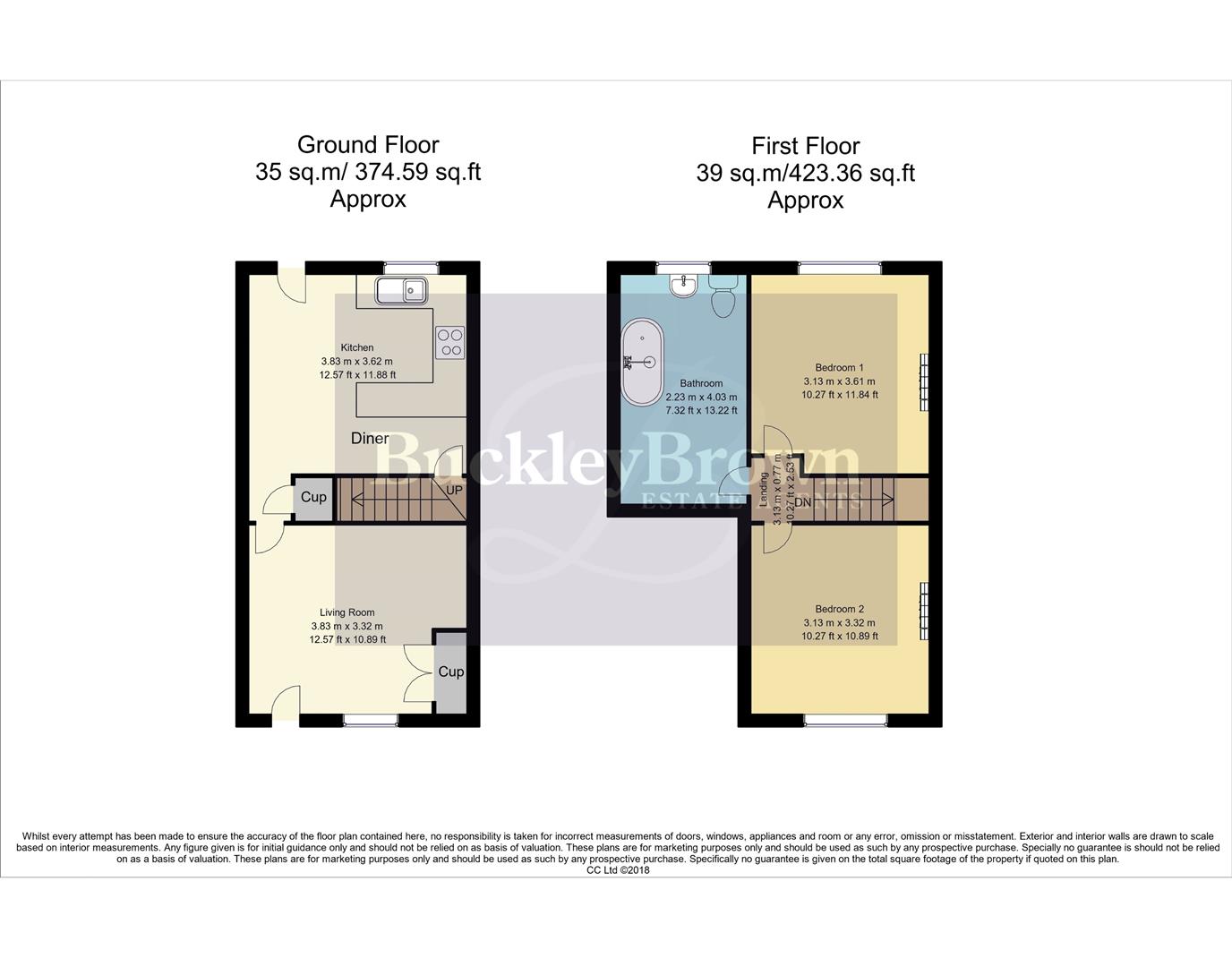 28, Newton Street, Mansfield floorplan
