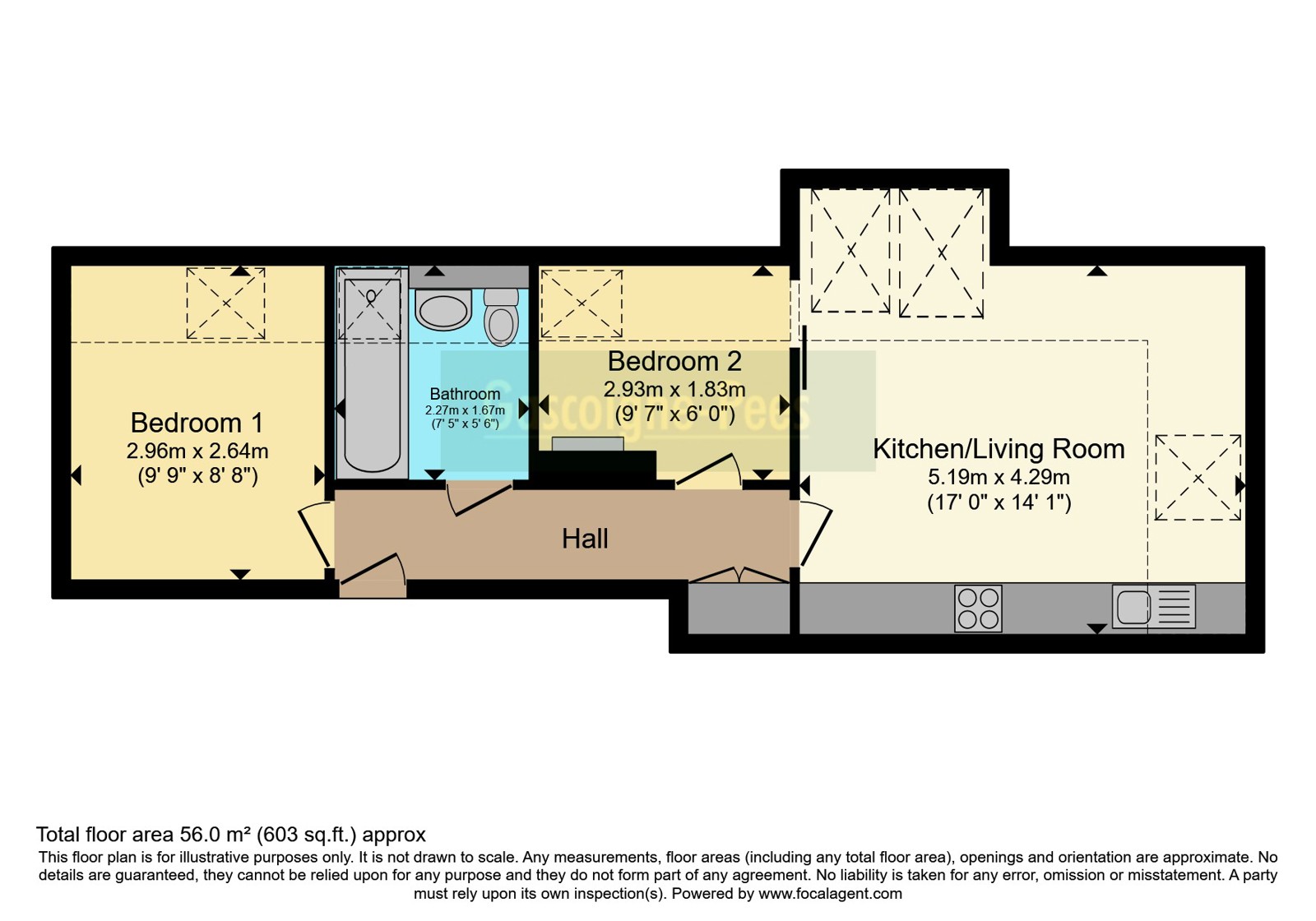 Challenge Court, Leatherhead, Surrey, KT22 floorplan