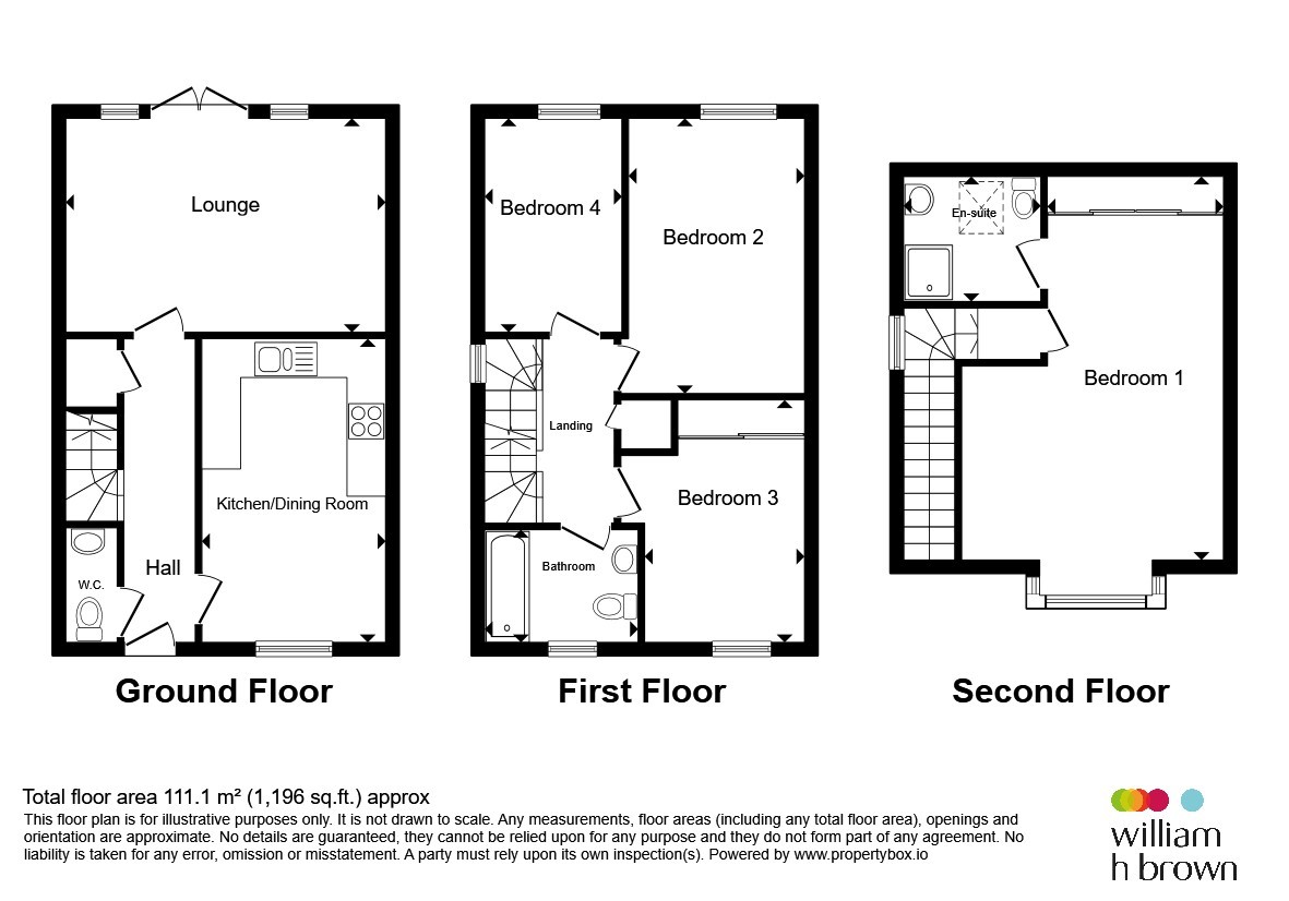 49, Ledger Way, Castleford floorplan