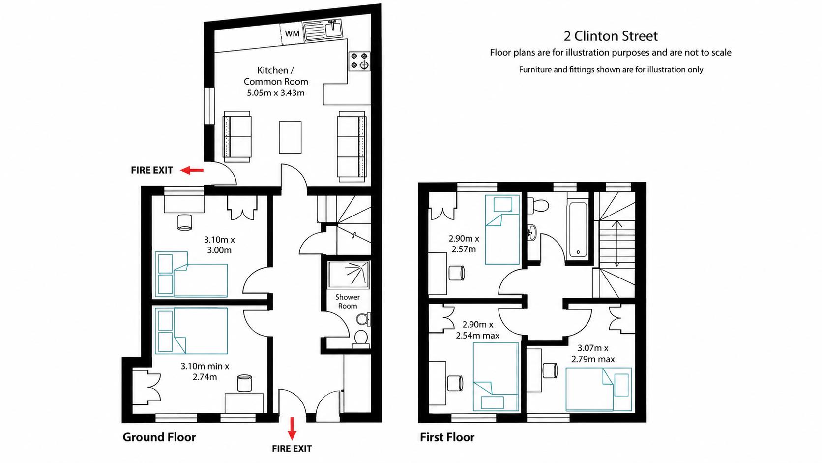 Clinton Street, Leamington Spa floorplan