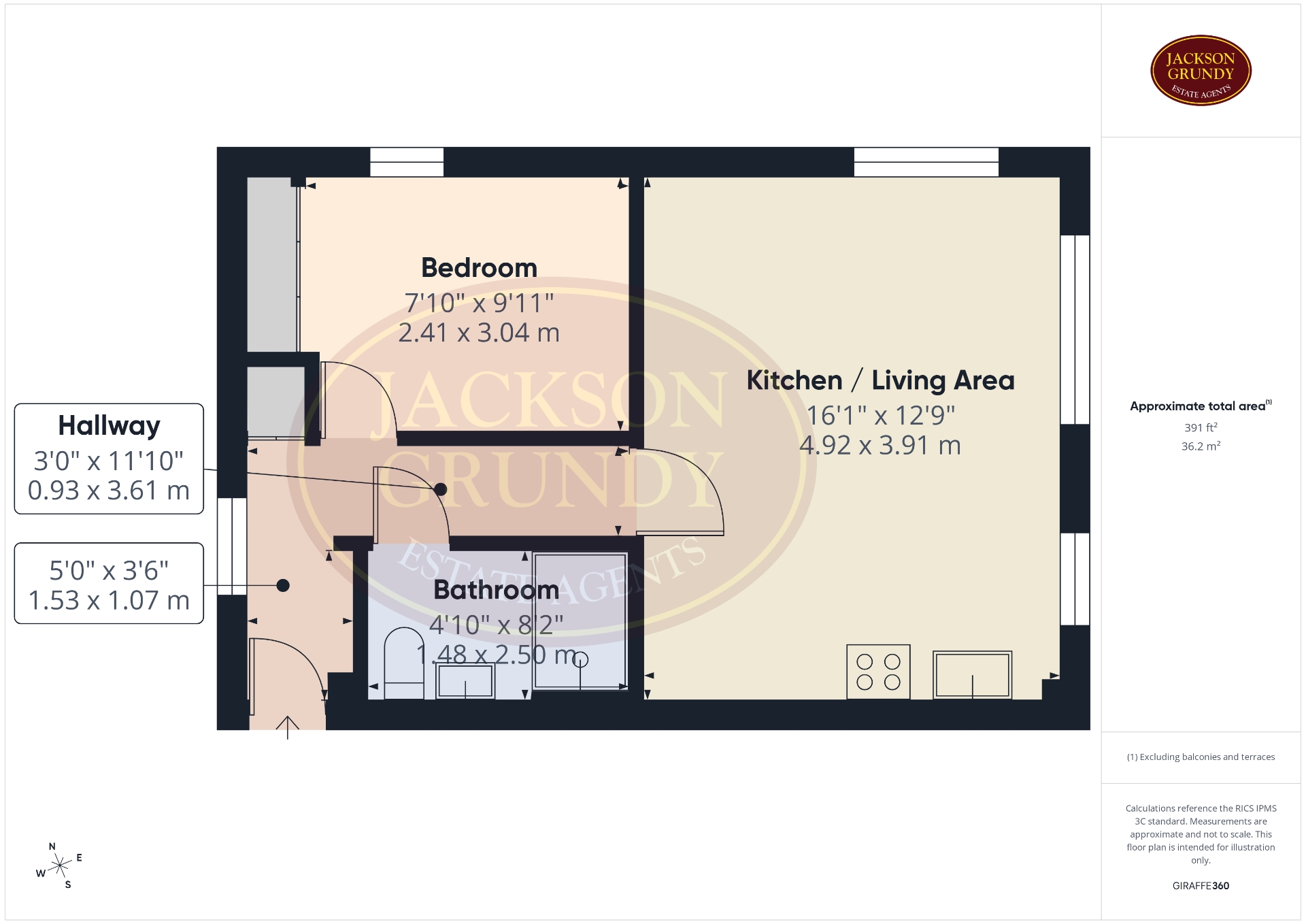 Flat 9 Manor Court, Manor Road, Northampton floorplan