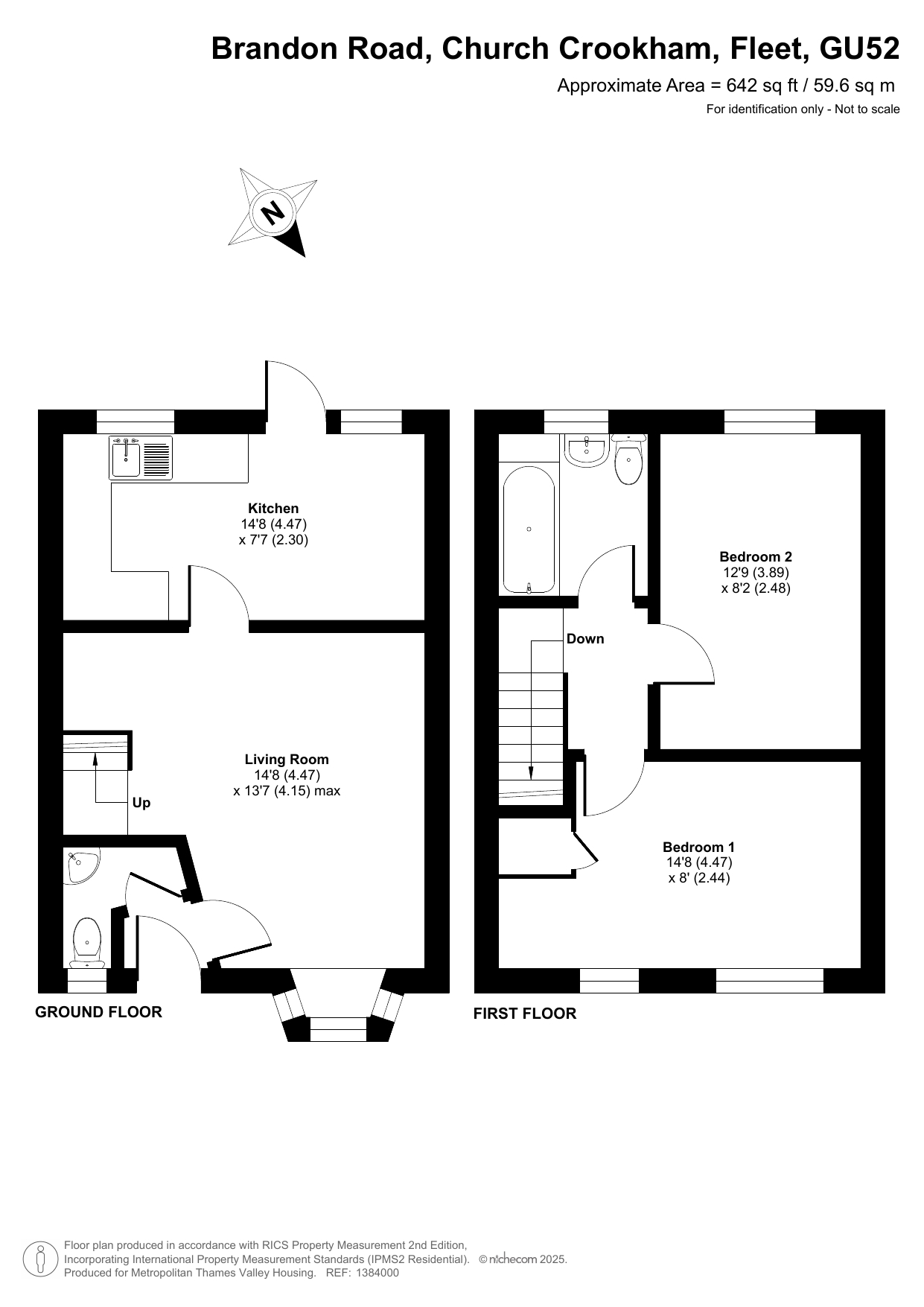 Brandon Road, Fleet floorplan