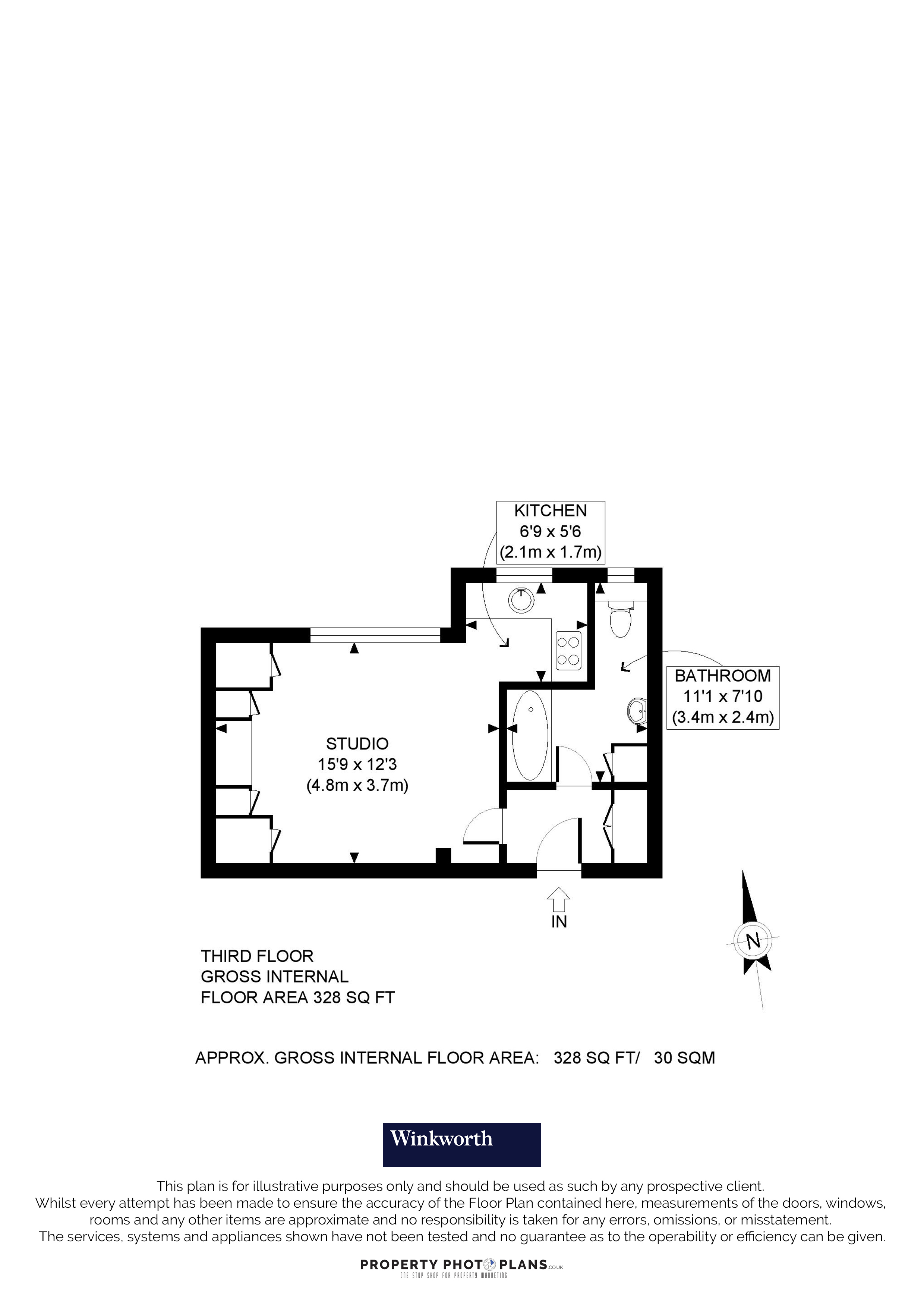 Vicarage Gate, Kensington floorplan