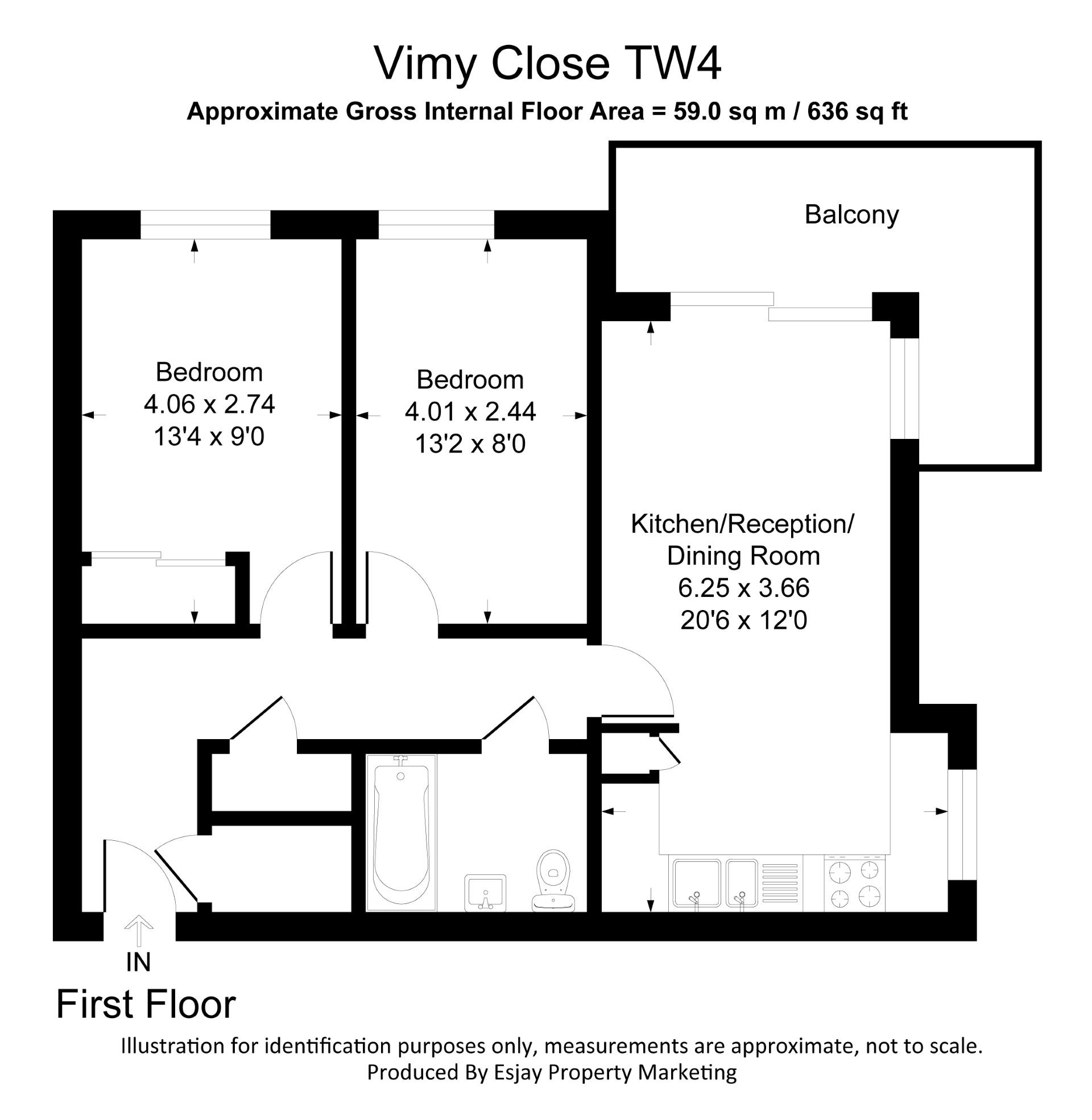 47 Vimy Close, Hounslow floorplan