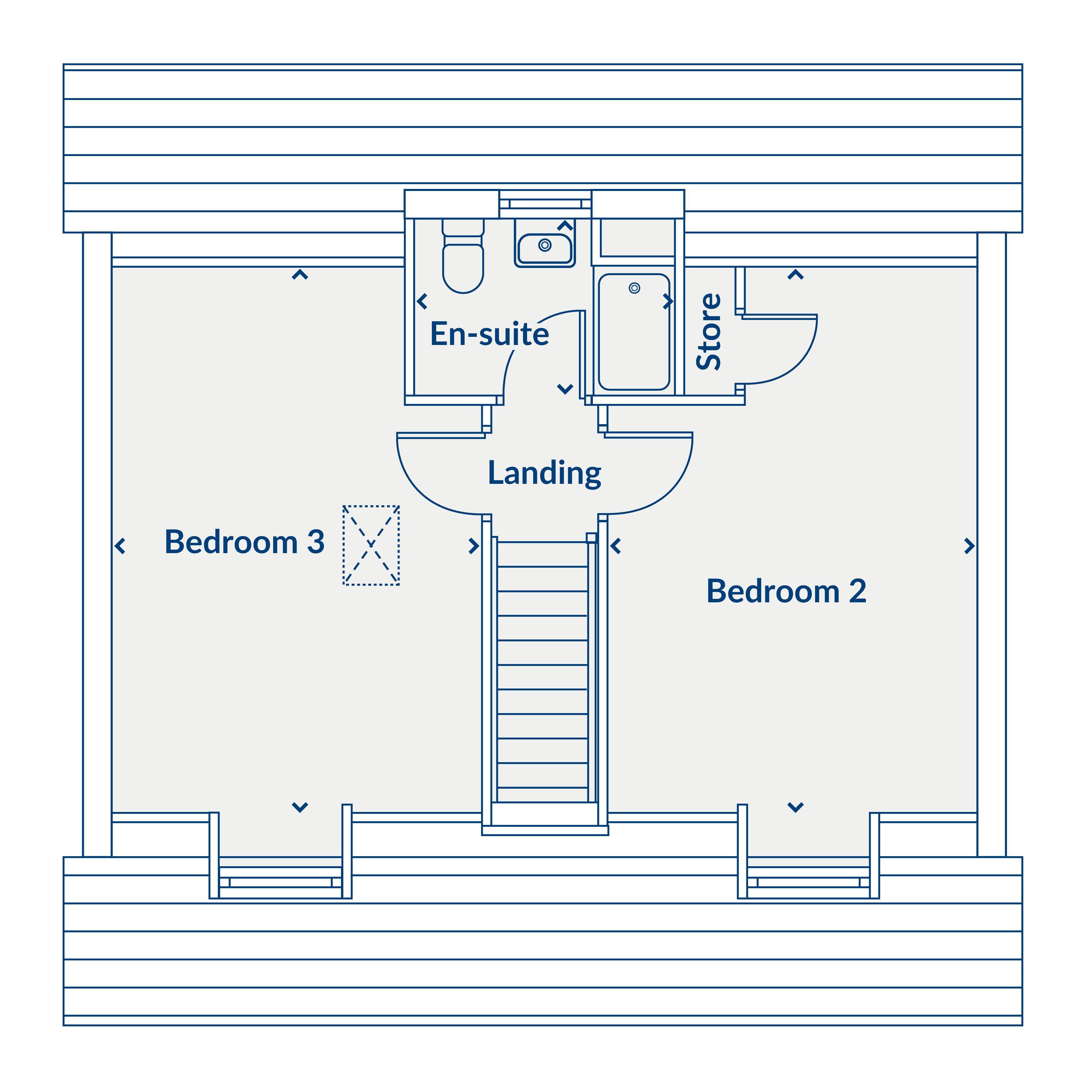 Plot 278, Heart Of England Way, Nuneaton floorplan