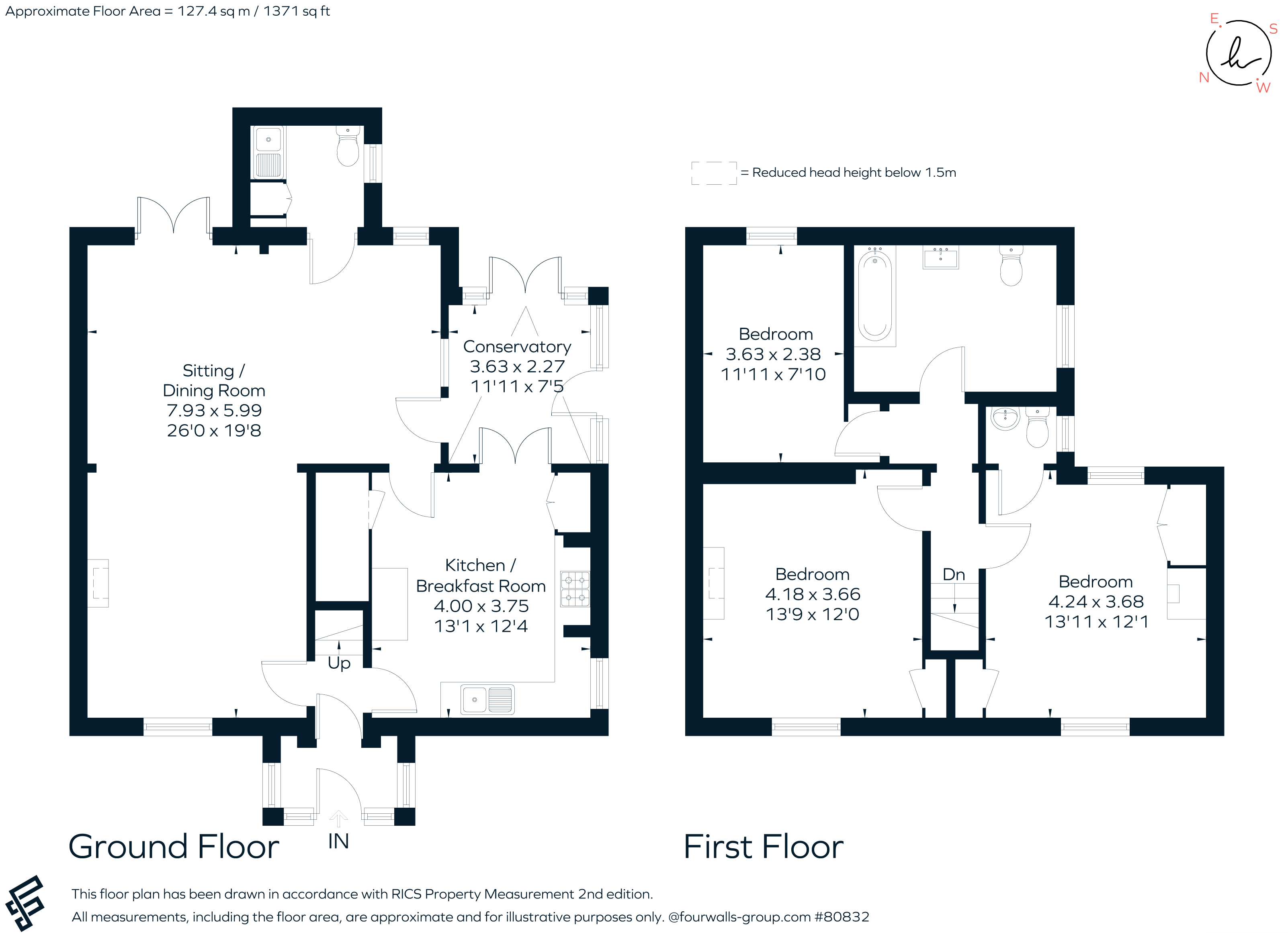 Finches, Hastards Lane, Selborne, Alton floorplan