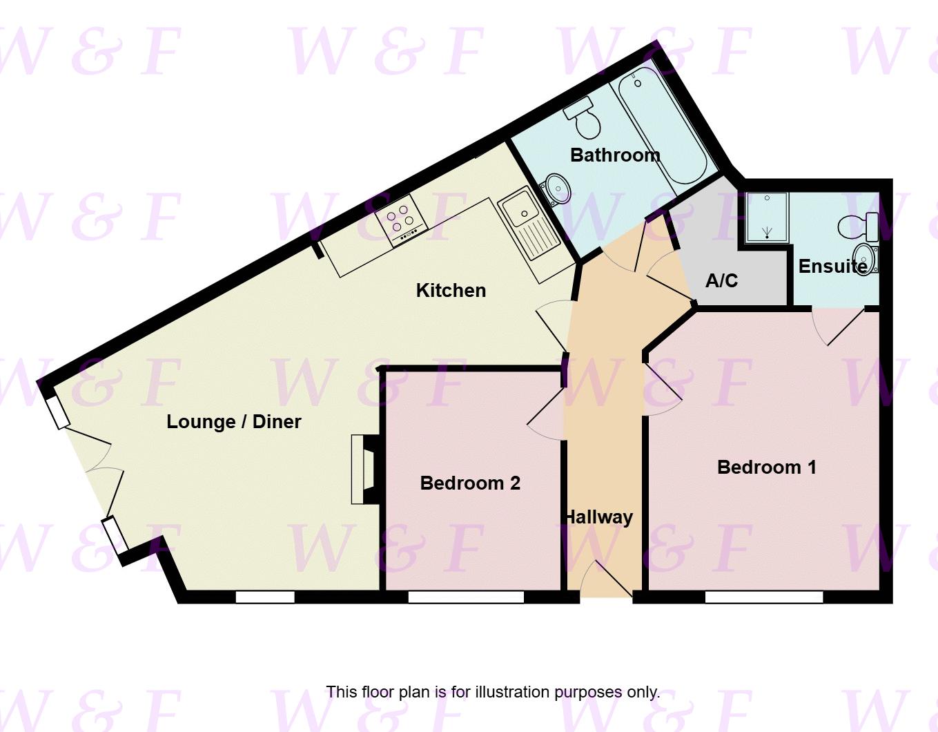 Somerton Court, Short Heath Road, Birmingham B23 floorplan