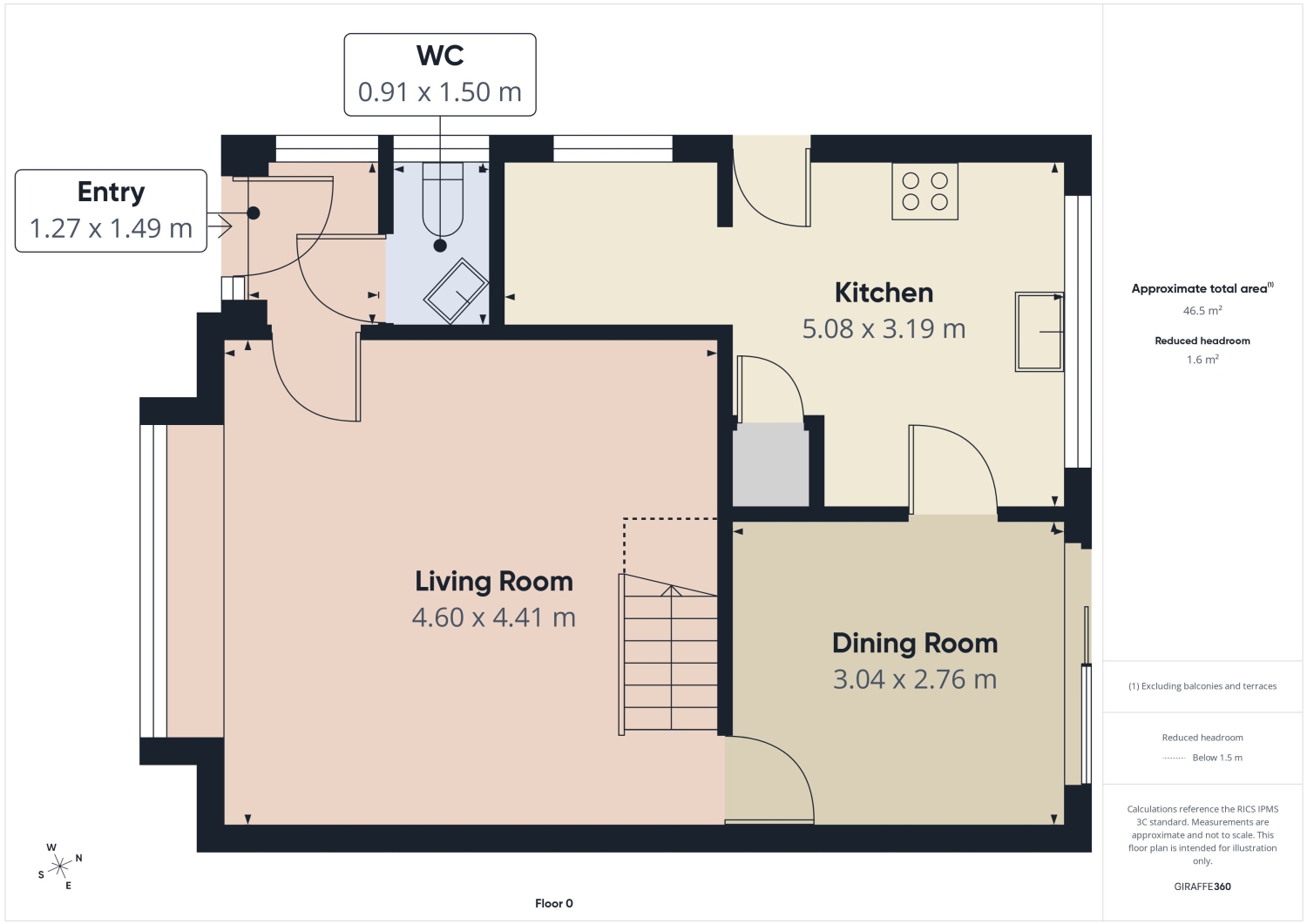 22, Burnaston Close, Dronfield floorplan