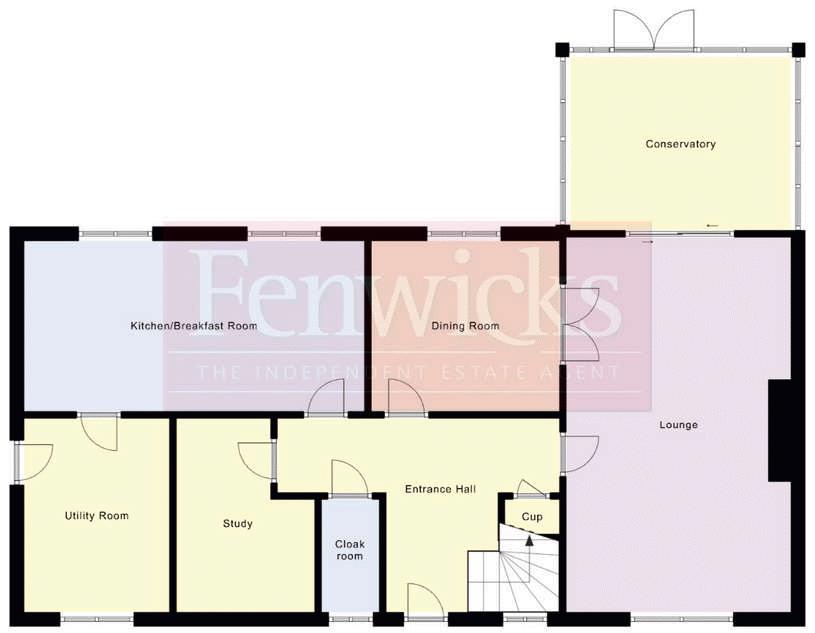 26, Marks Tey Road, Fareham floorplan