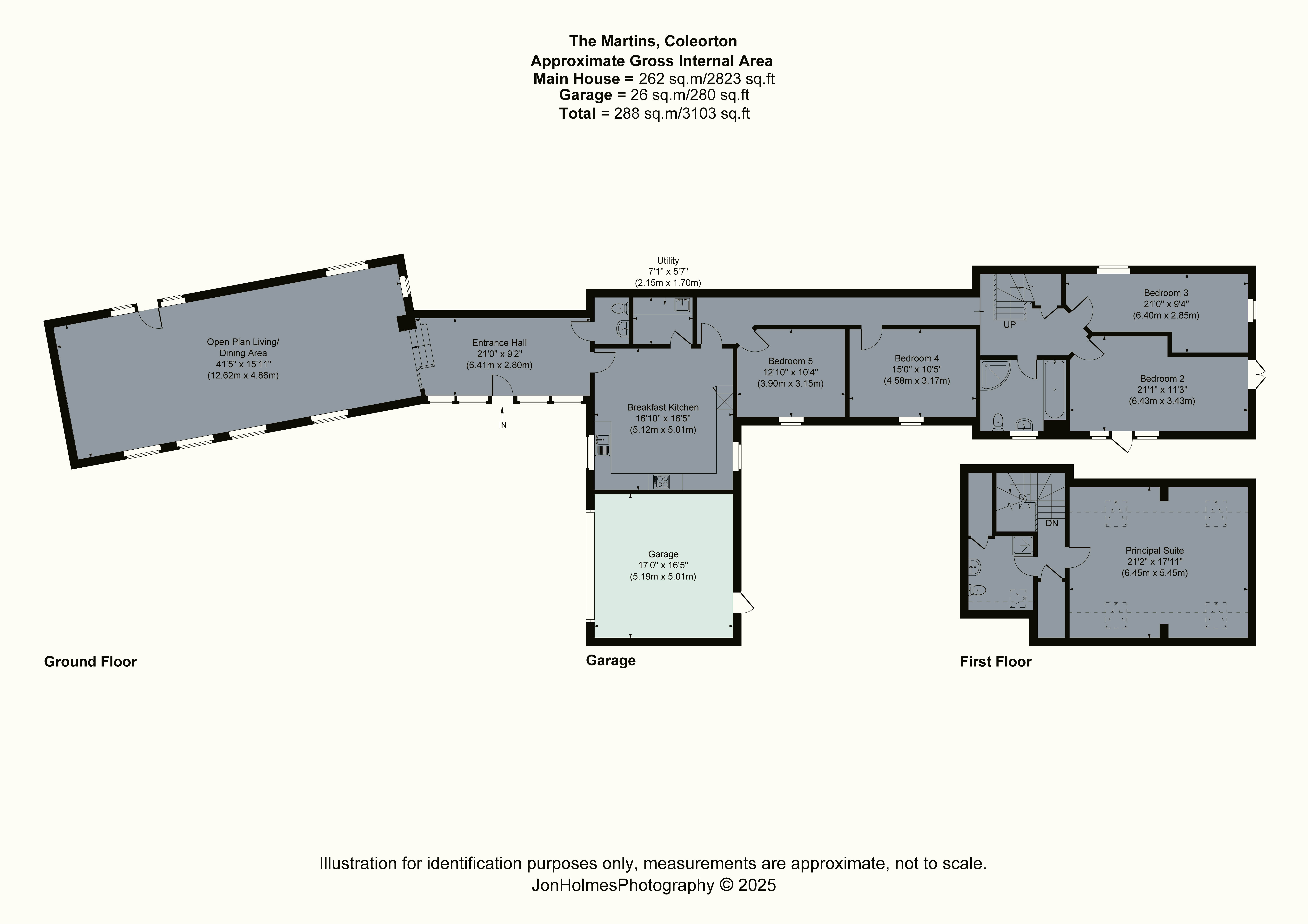 The Martins,, Outwoods Lane, Coalville floorplan