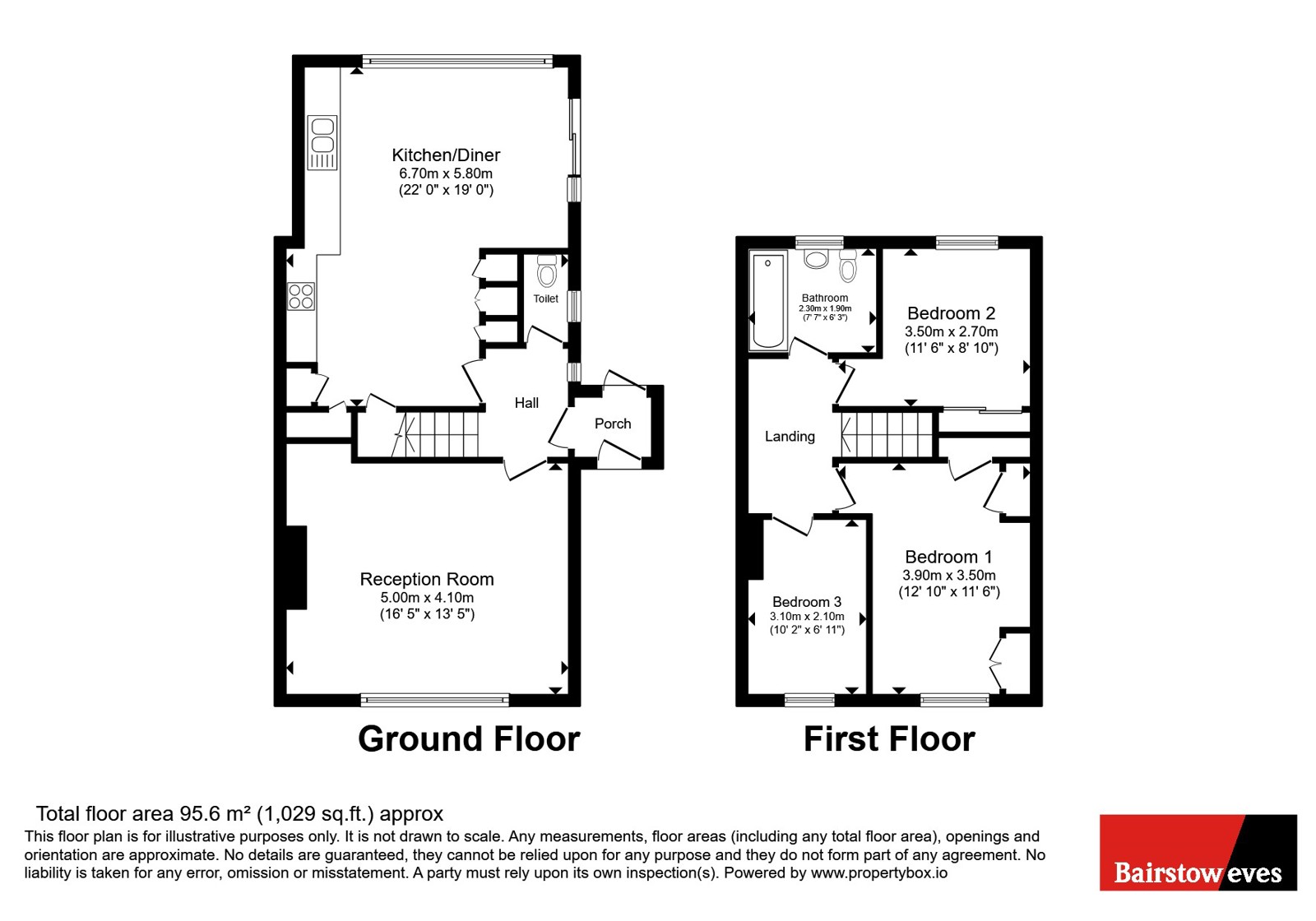 82, Aragon Drive, Ilford floorplan