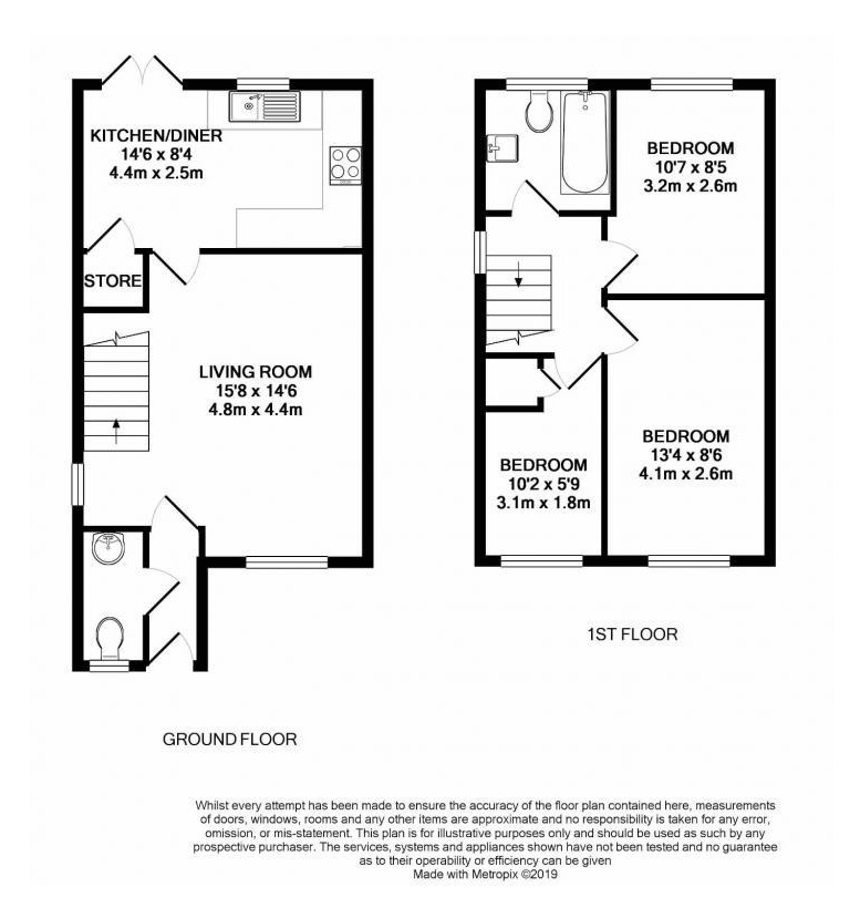 25, Derry Close, Guildford floorplan