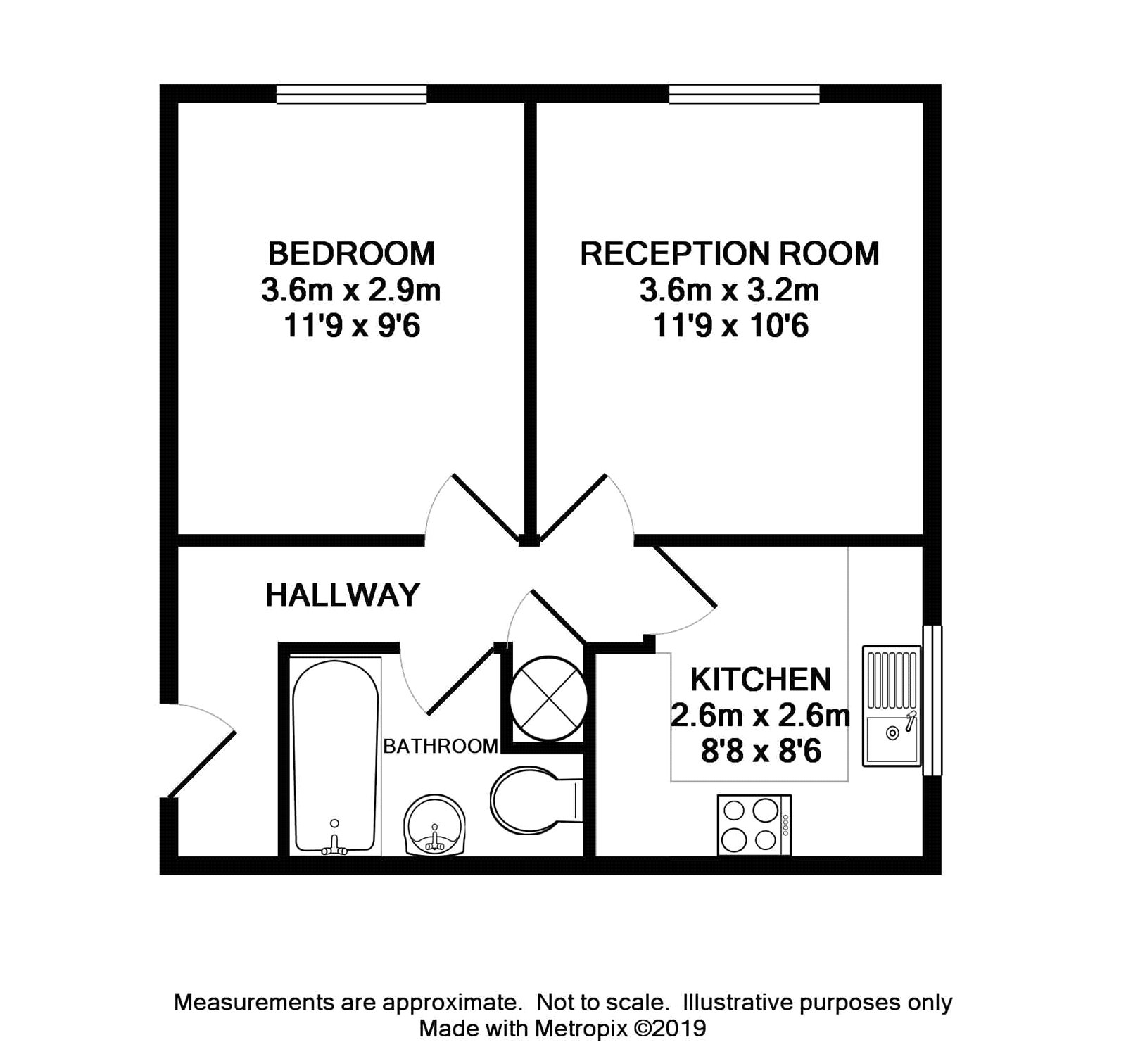 1 Bedrooms Flat for sale in Oakwood Court, Lawn Close, Swanley, Kent BR8