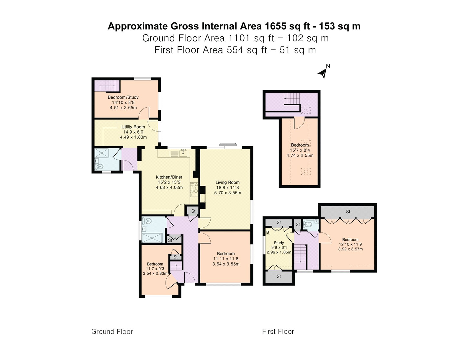 6, Virginia Gardens, High Wycombe floorplan