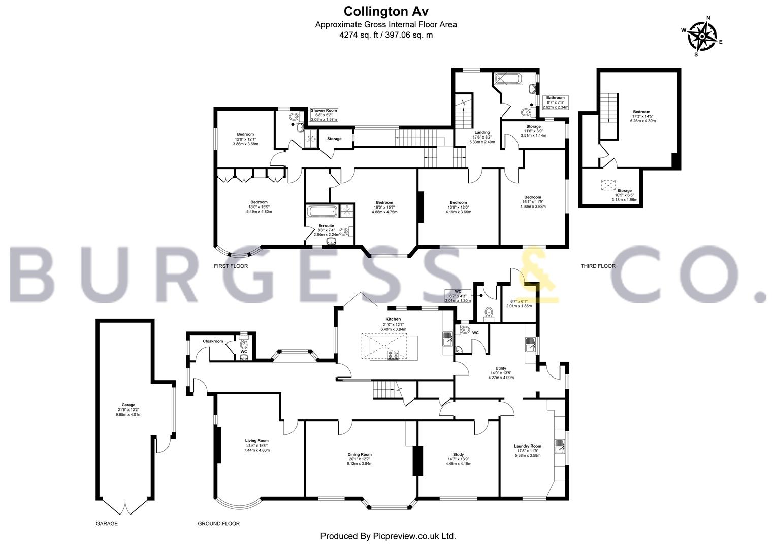 36, Collington Avenue, Bexhill-On-Sea floorplan