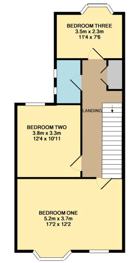 44, Warleigh Avenue, Plymouth floorplan