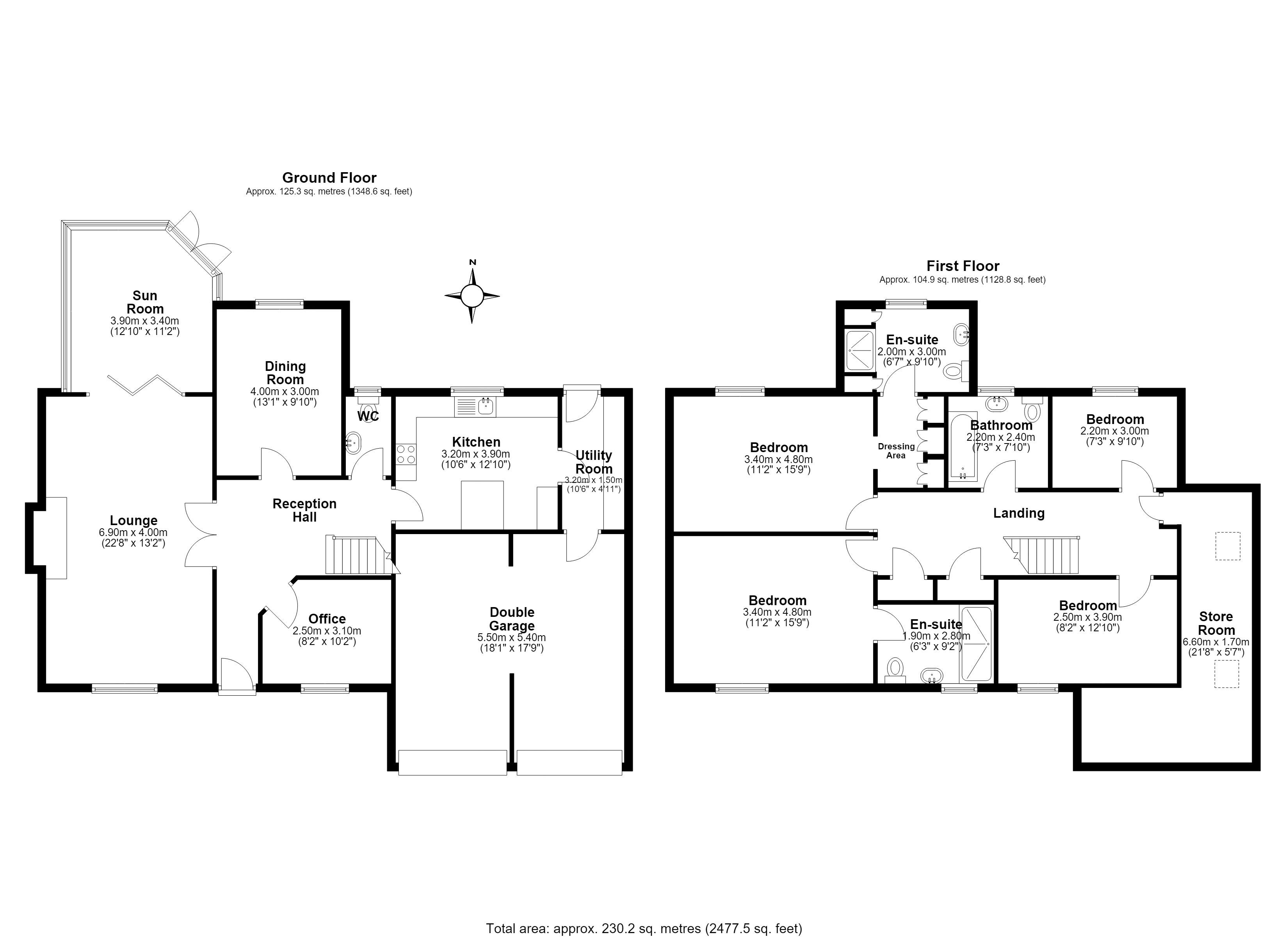 6, Peregrine Way, Telford floorplan