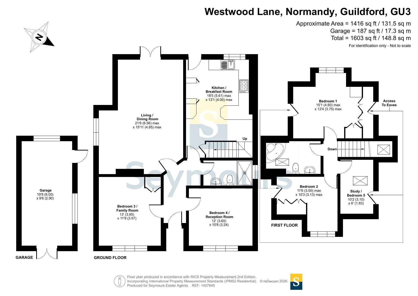 Bernay,, Westwood Lane, Guildford floorplan