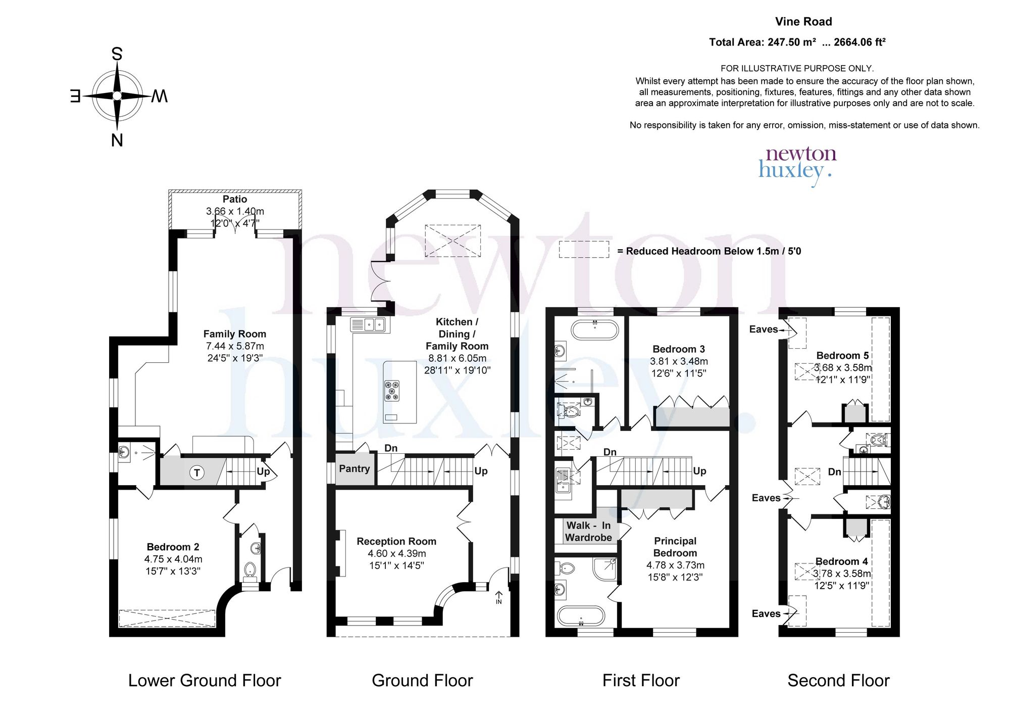 40 Vine Road, East Molesey floorplan