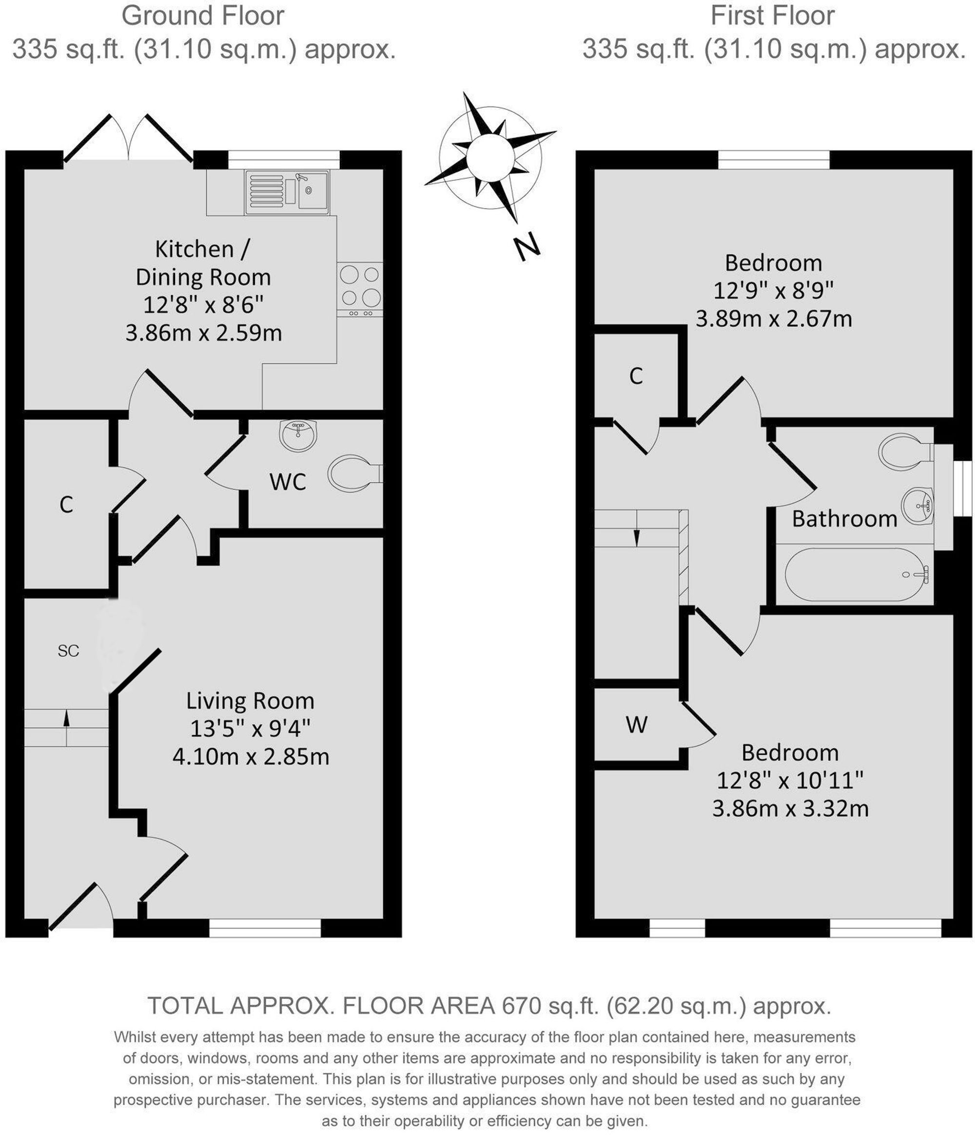 101 Bismore Road, Banbury floorplan