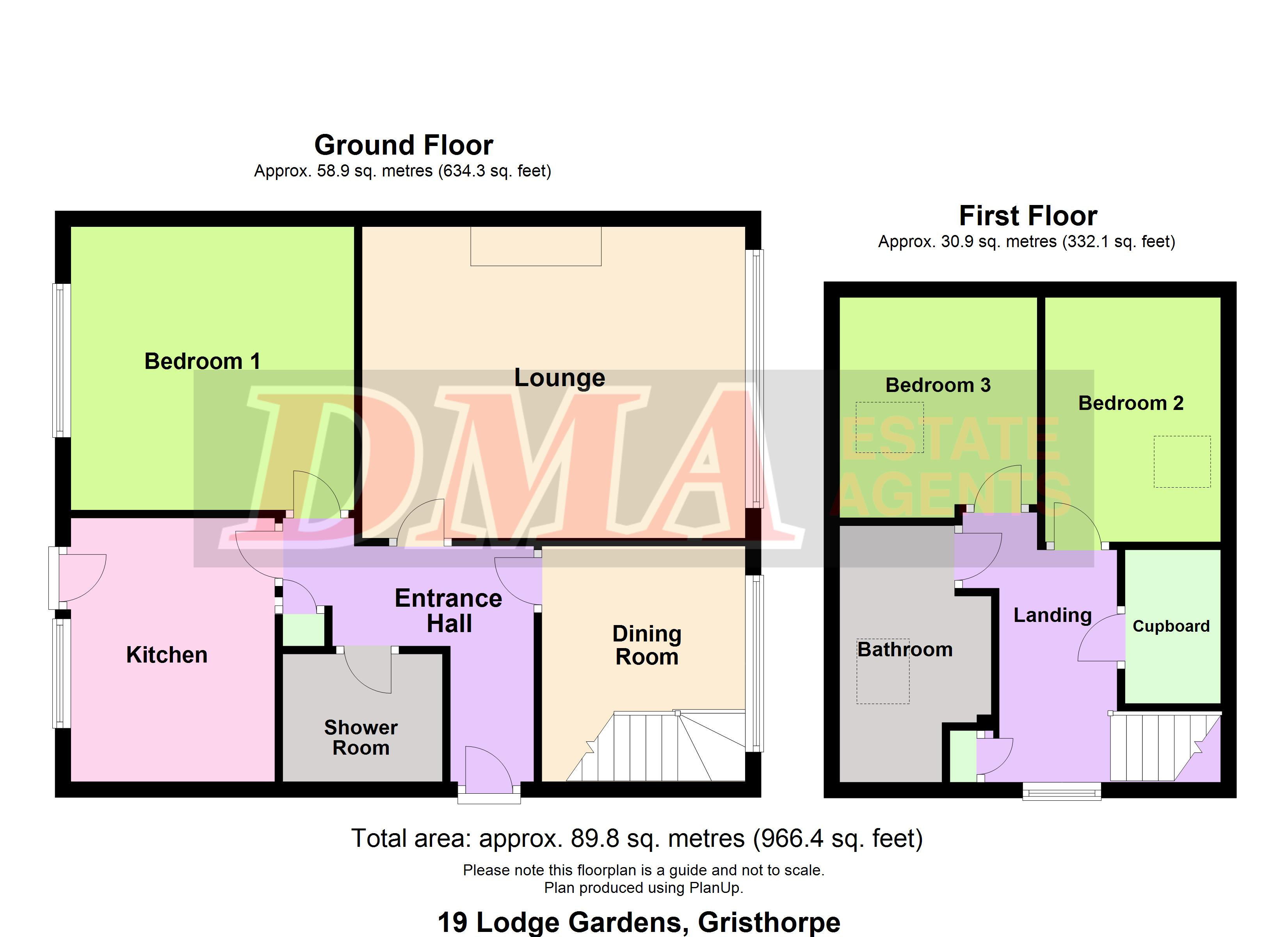 19, Lodge Gardens, Filey floorplan