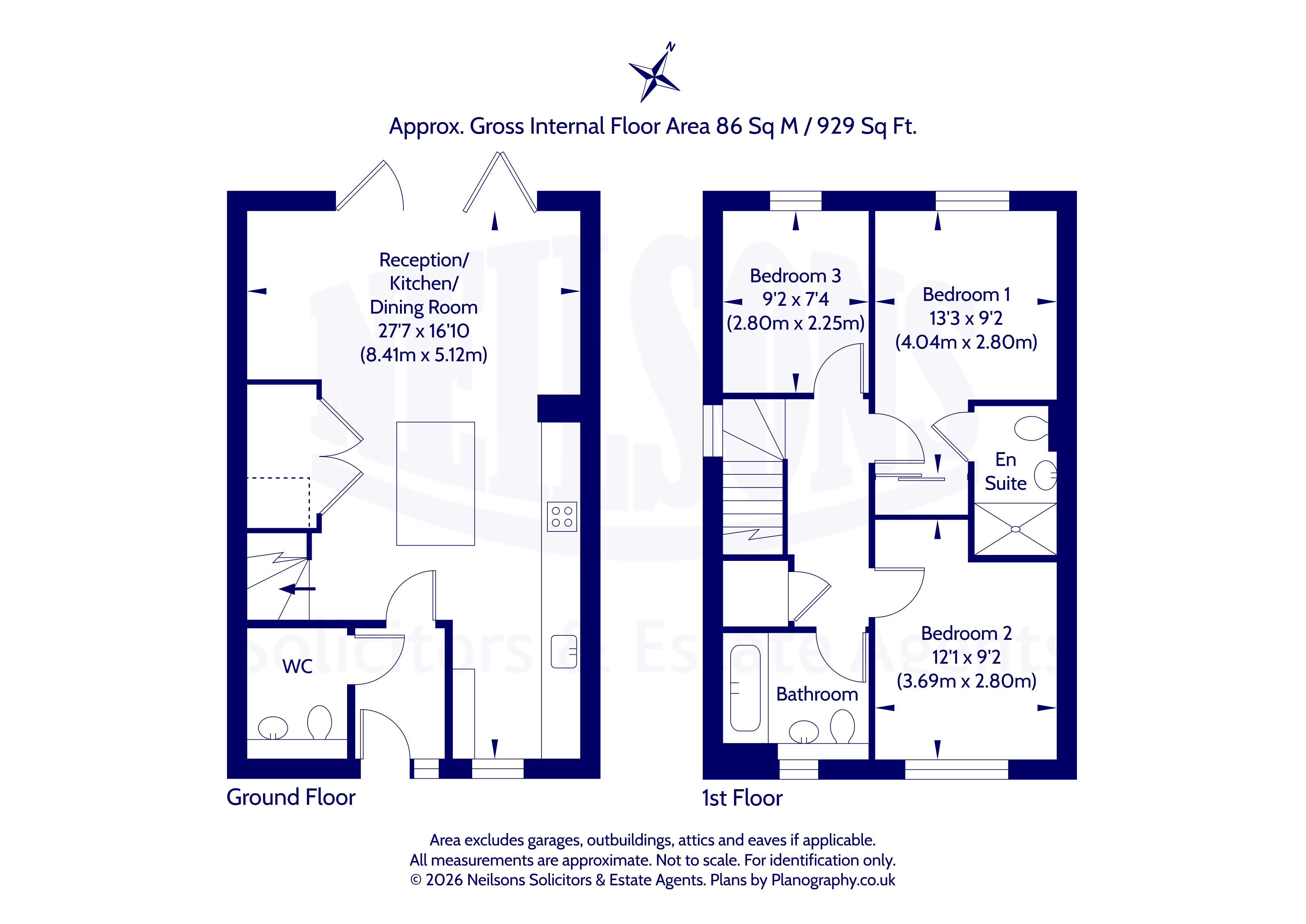 9, Shiel Hall Grove, Rosewell floorplan