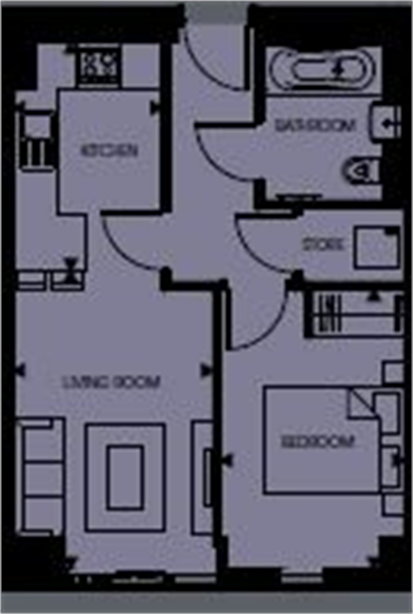 1 Bedrooms Flat to rent in Pinnacle Apartments, 11 Saffron Central Square, Wellesley Road, Croydon CR0